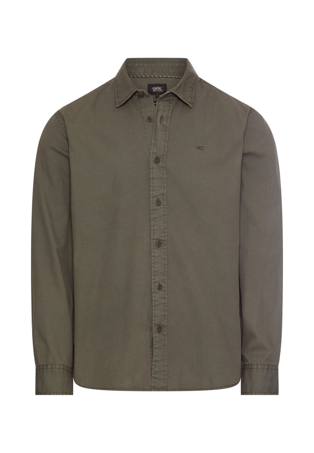 Camel active Herren Hemden Olive Brown