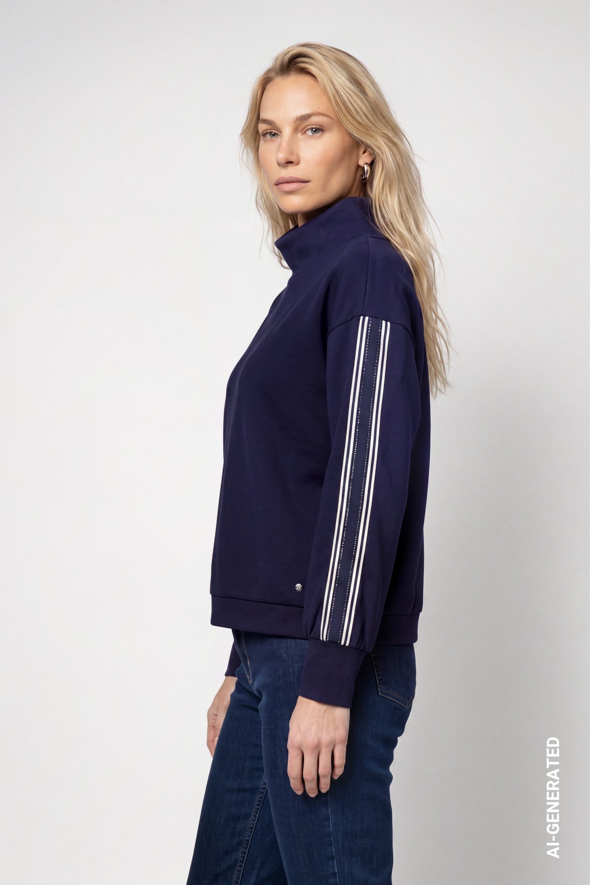 Monari Damen T-Shirts Dark Blue
