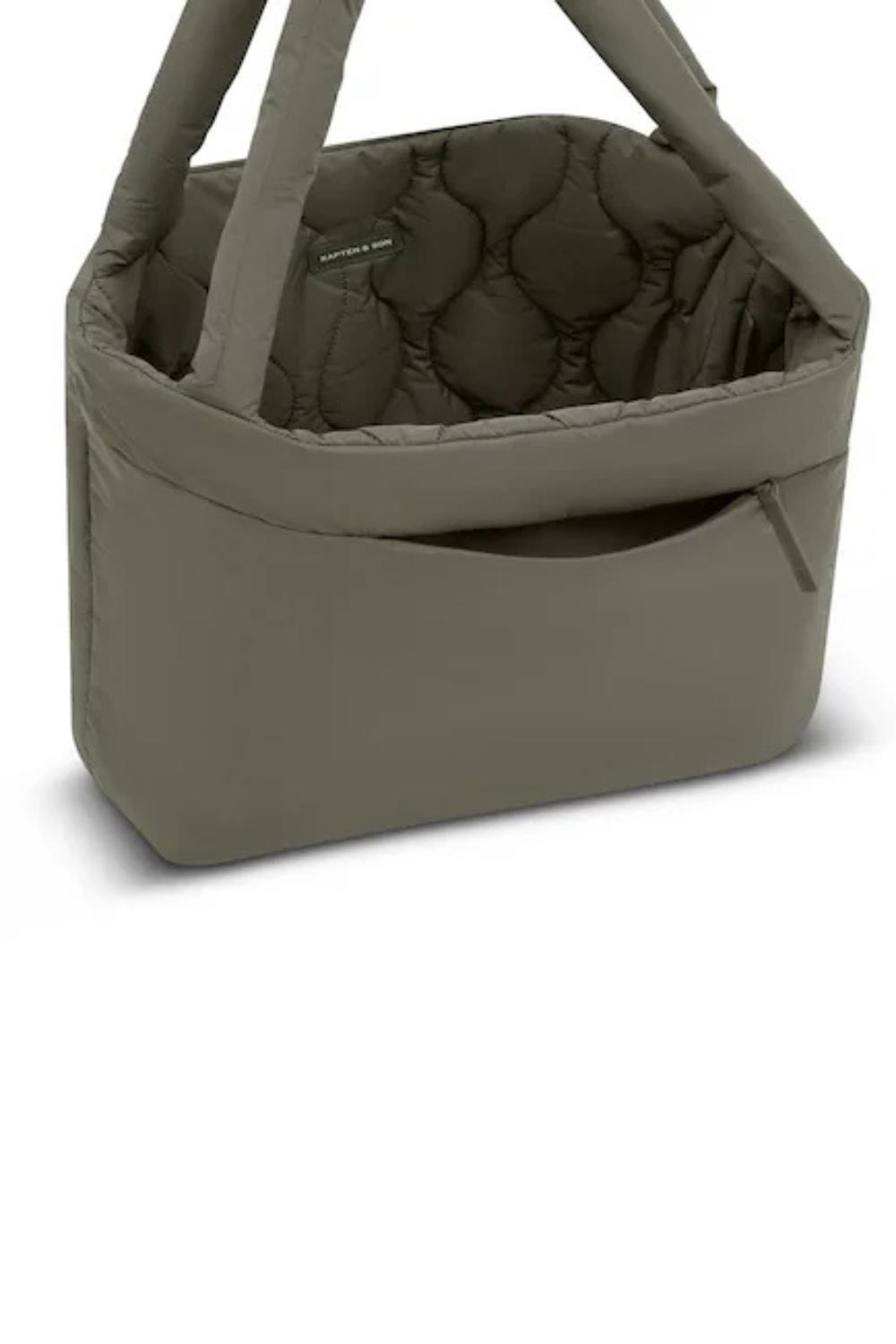 Kapten & Son Handtasche Quilted Khaki