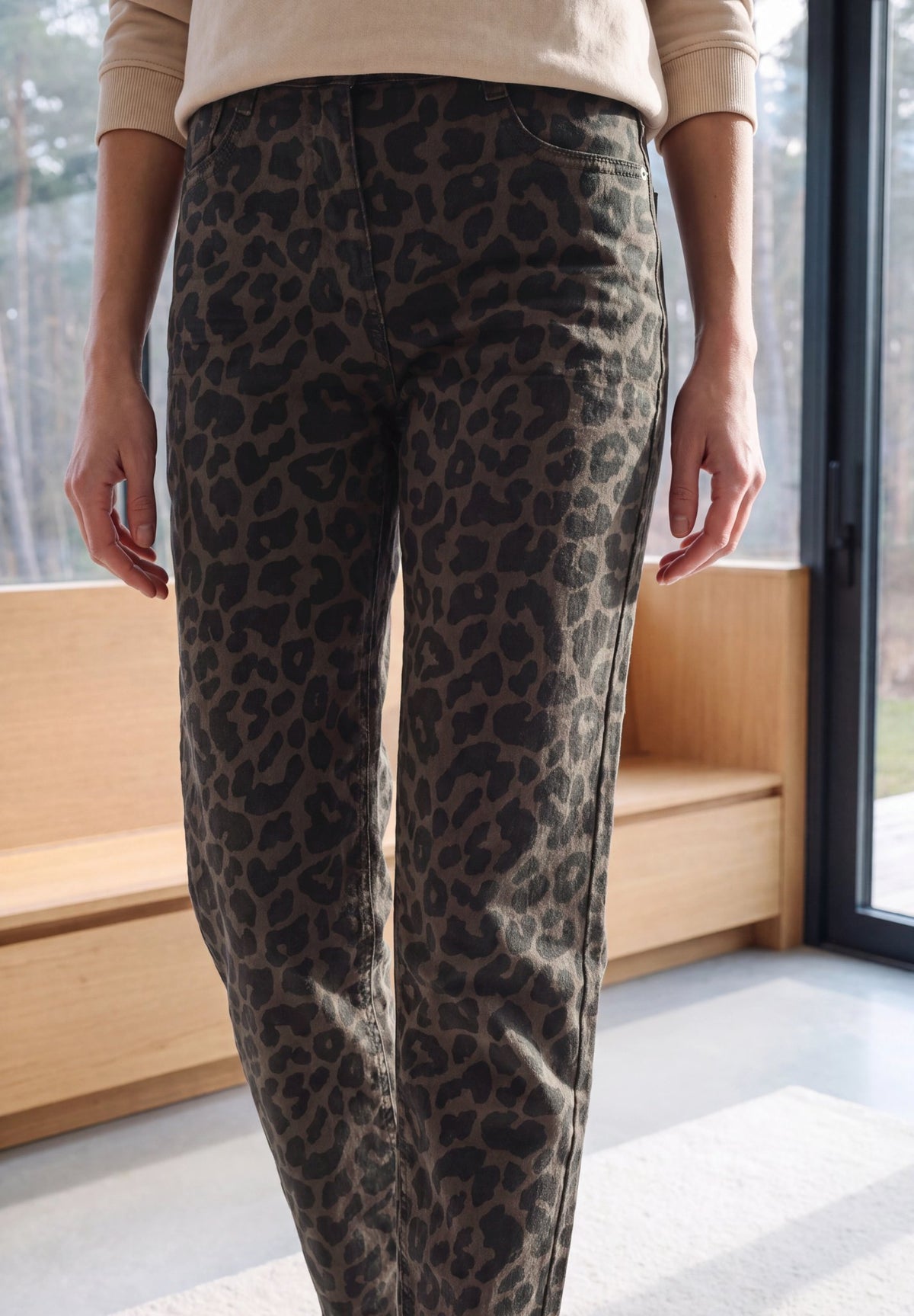 Cecil Damen Hosen Truffle B