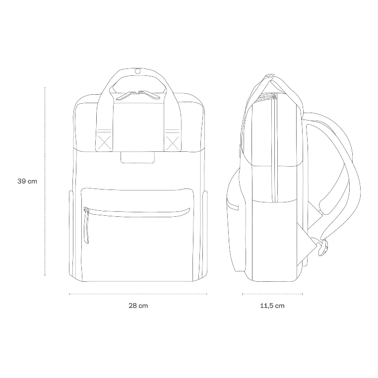 Kapten & Son Rucksack Bergen Pro Walnut