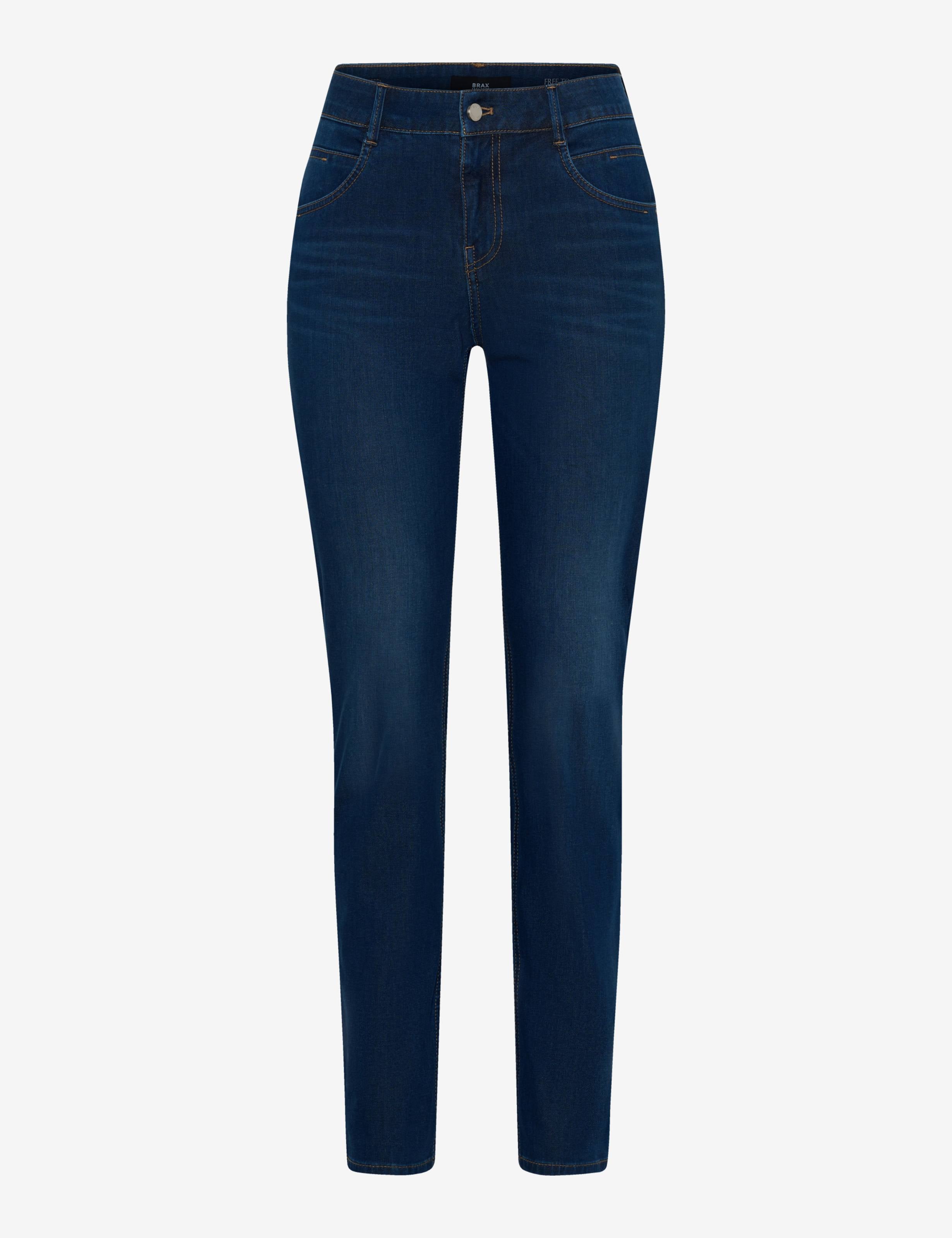 Brax Damen Jeans Used Regular Bl