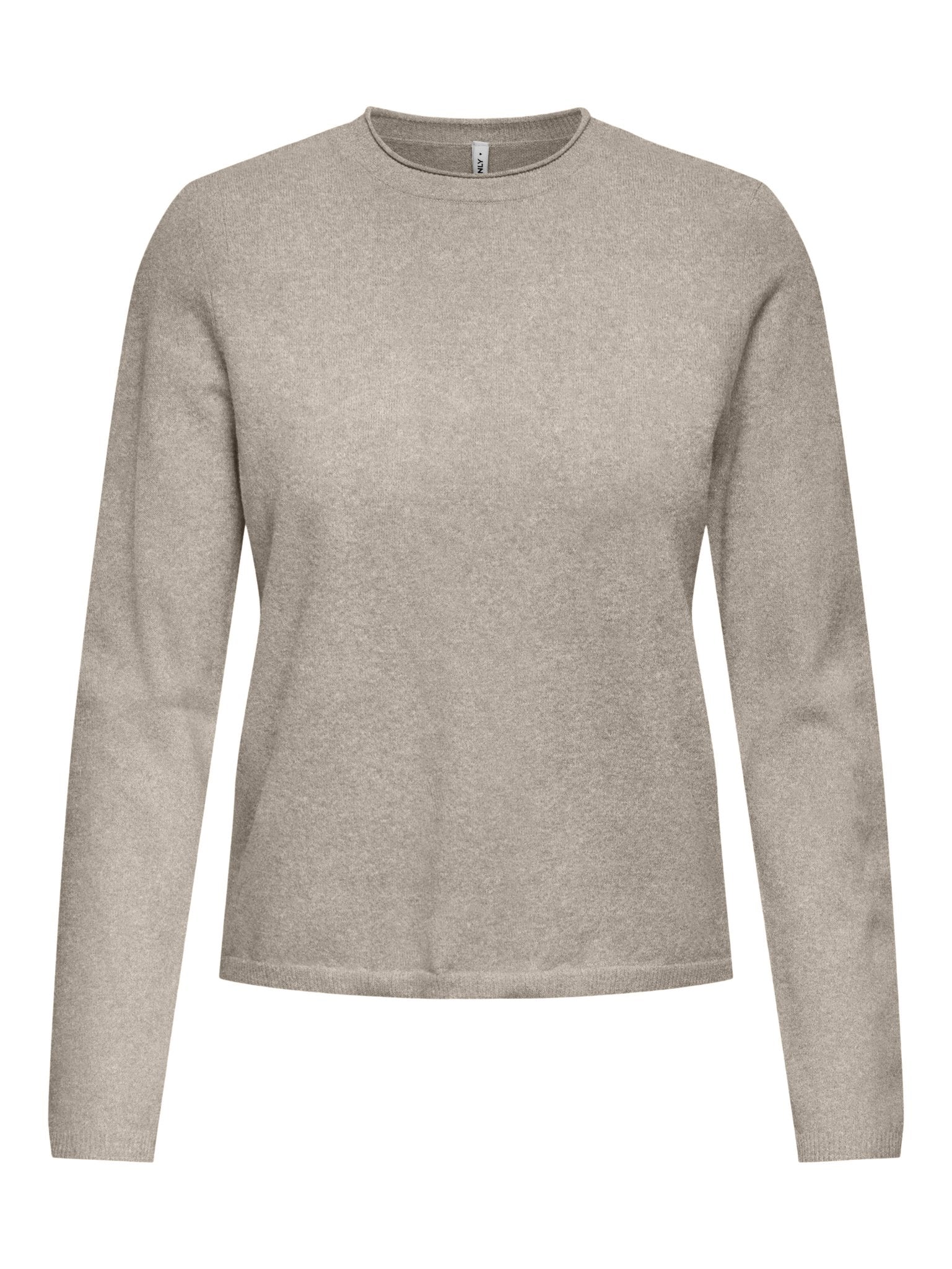 Only Caramkoma Damen Pullover Beige/Melange