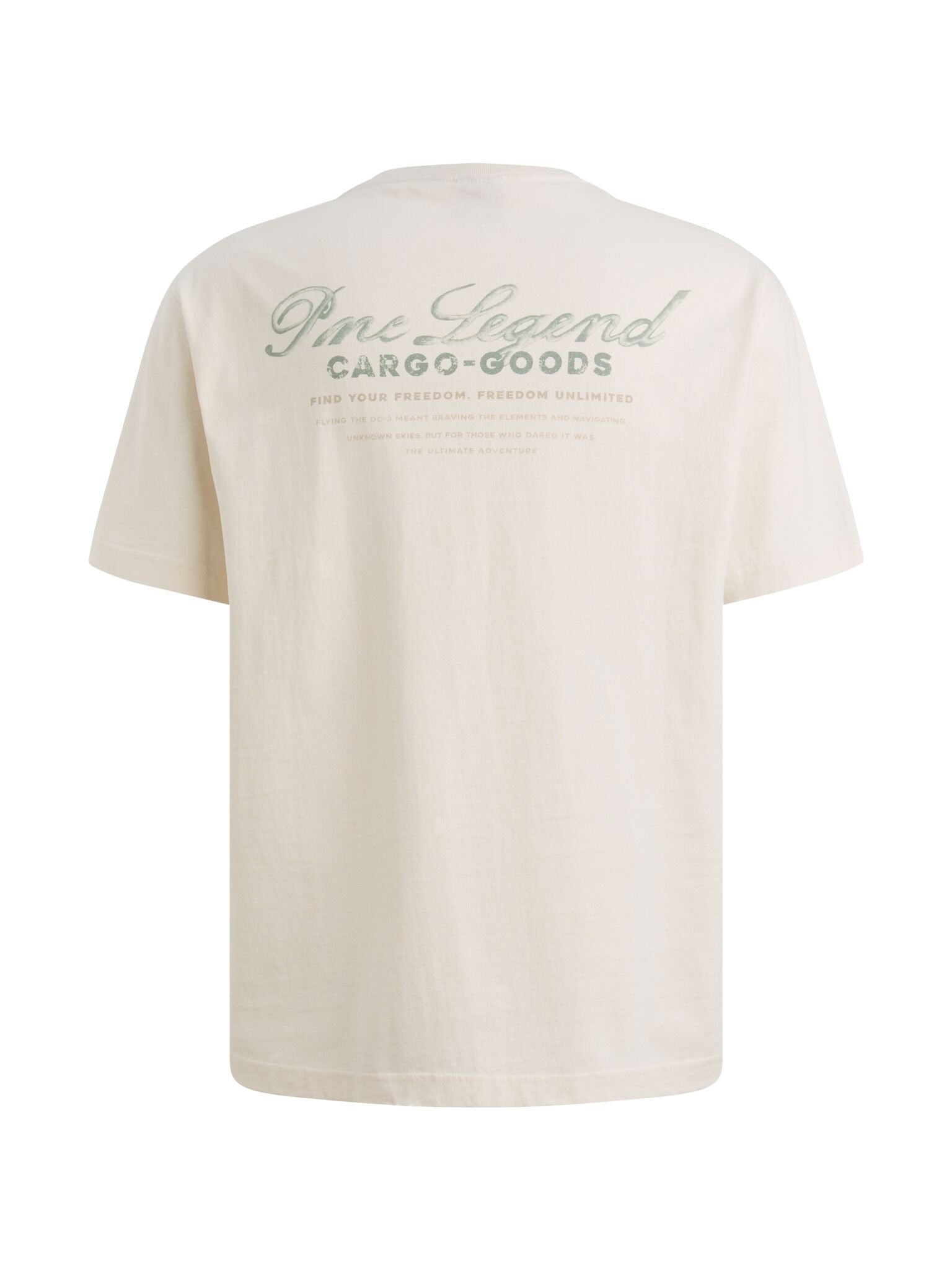 PME Herren T-Shirts kurz Egret