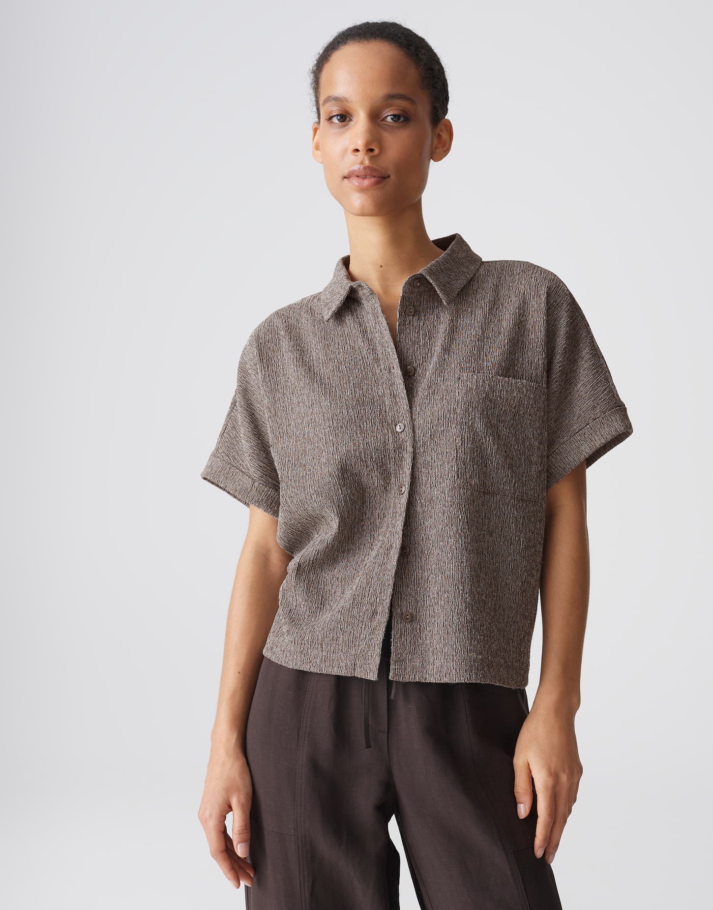 Opus Damen T-Shirts Affogato
