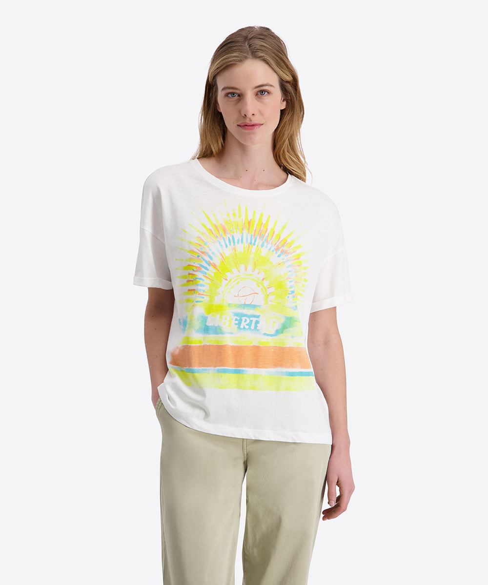Timezone Damen T-Shirts Pure Whit
