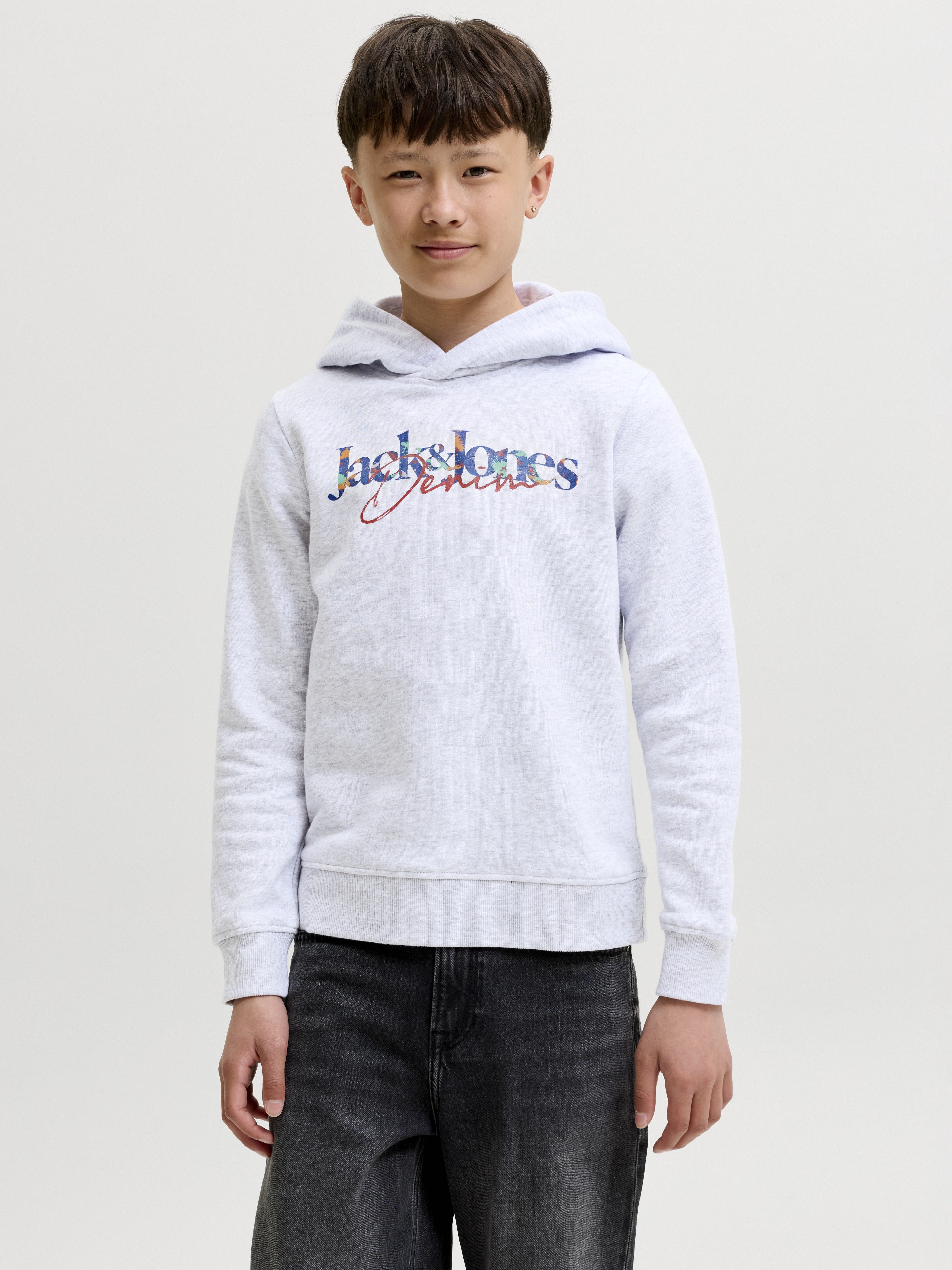 Jack & Jones Jungen Sweats & Sweatjacken White Melange