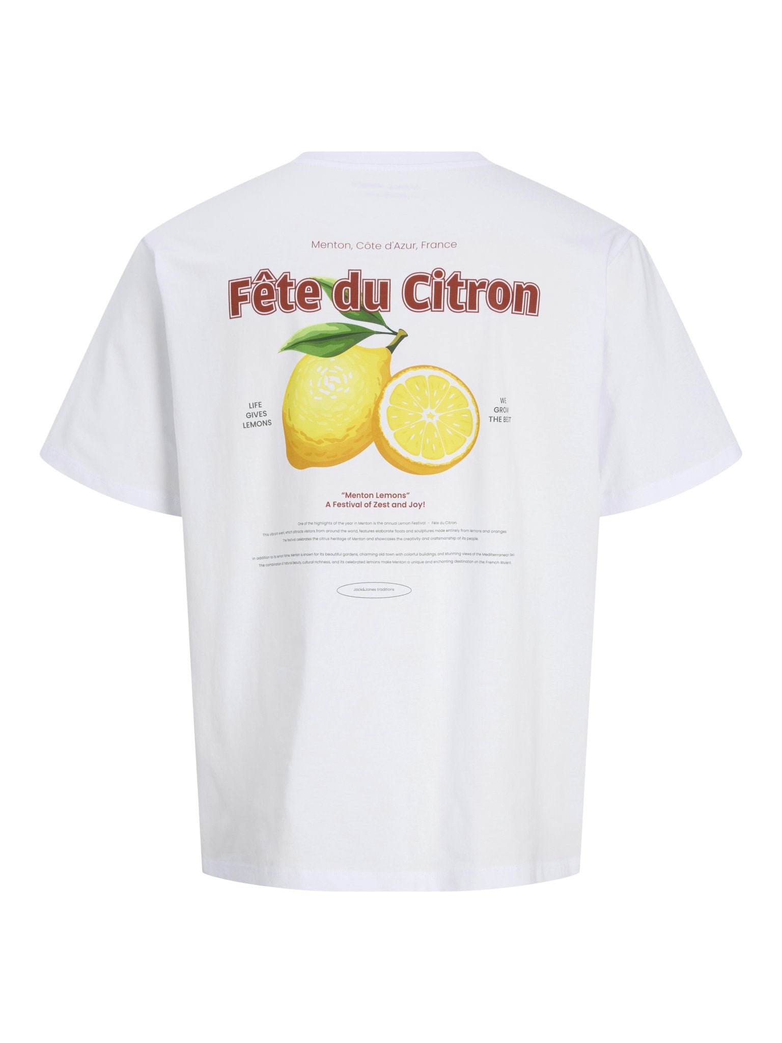 Jack & Jones Herren T-Shirts kurz Bright White