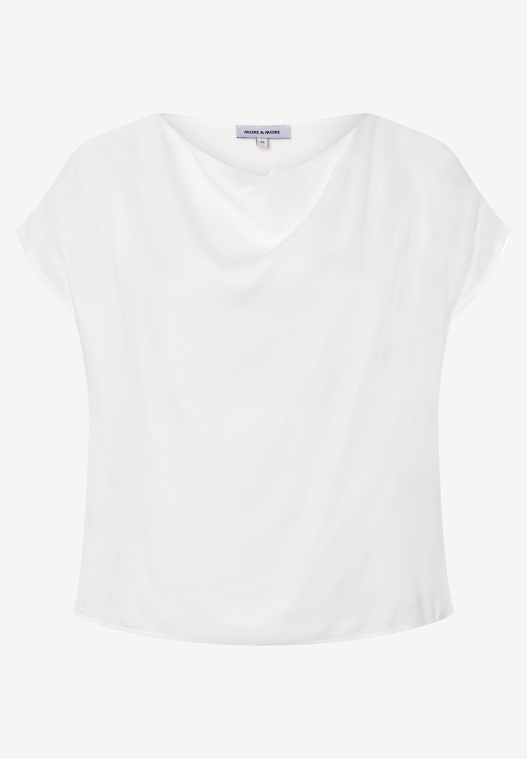 More & More Damen Blusen kurz Off White