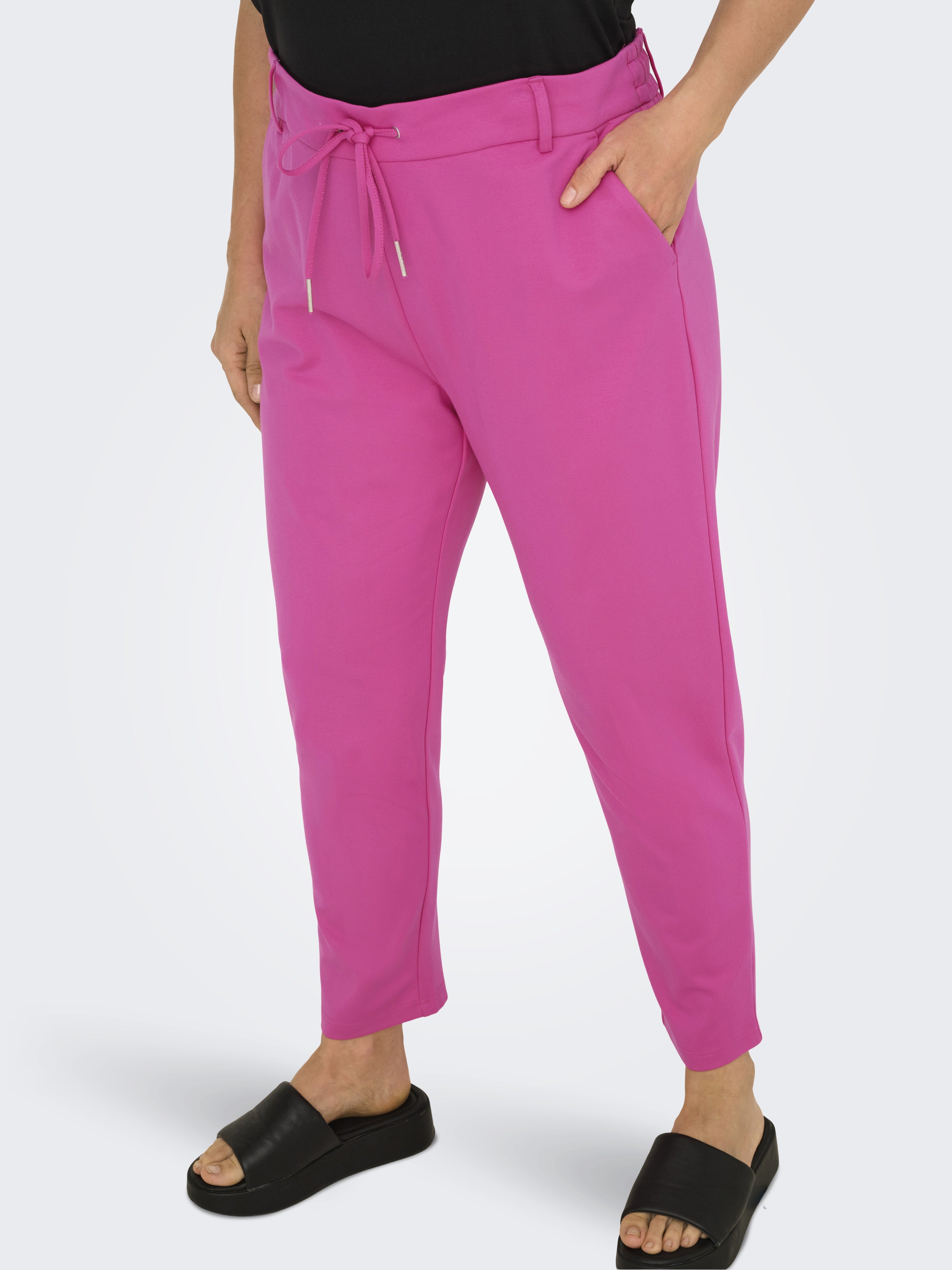 Only Caramkoma Damen Hosen Fuchsia Fedora