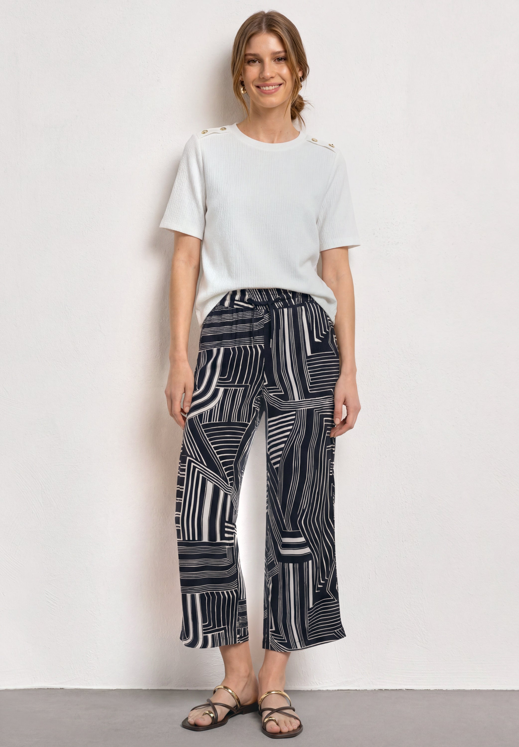 Street One Damen Hosen Darkest B