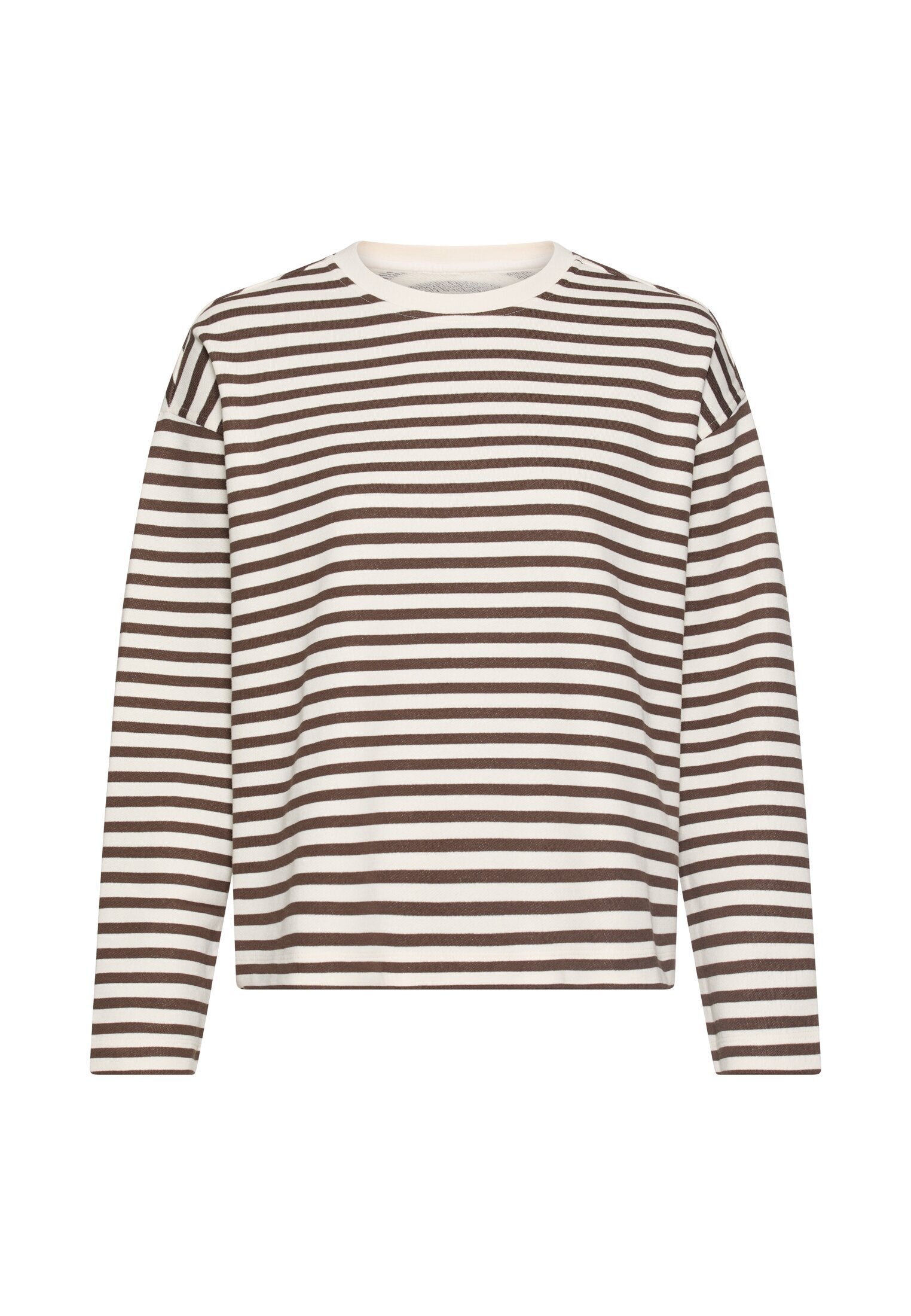 Camel active Damen Sweatshirts Brown Stripe