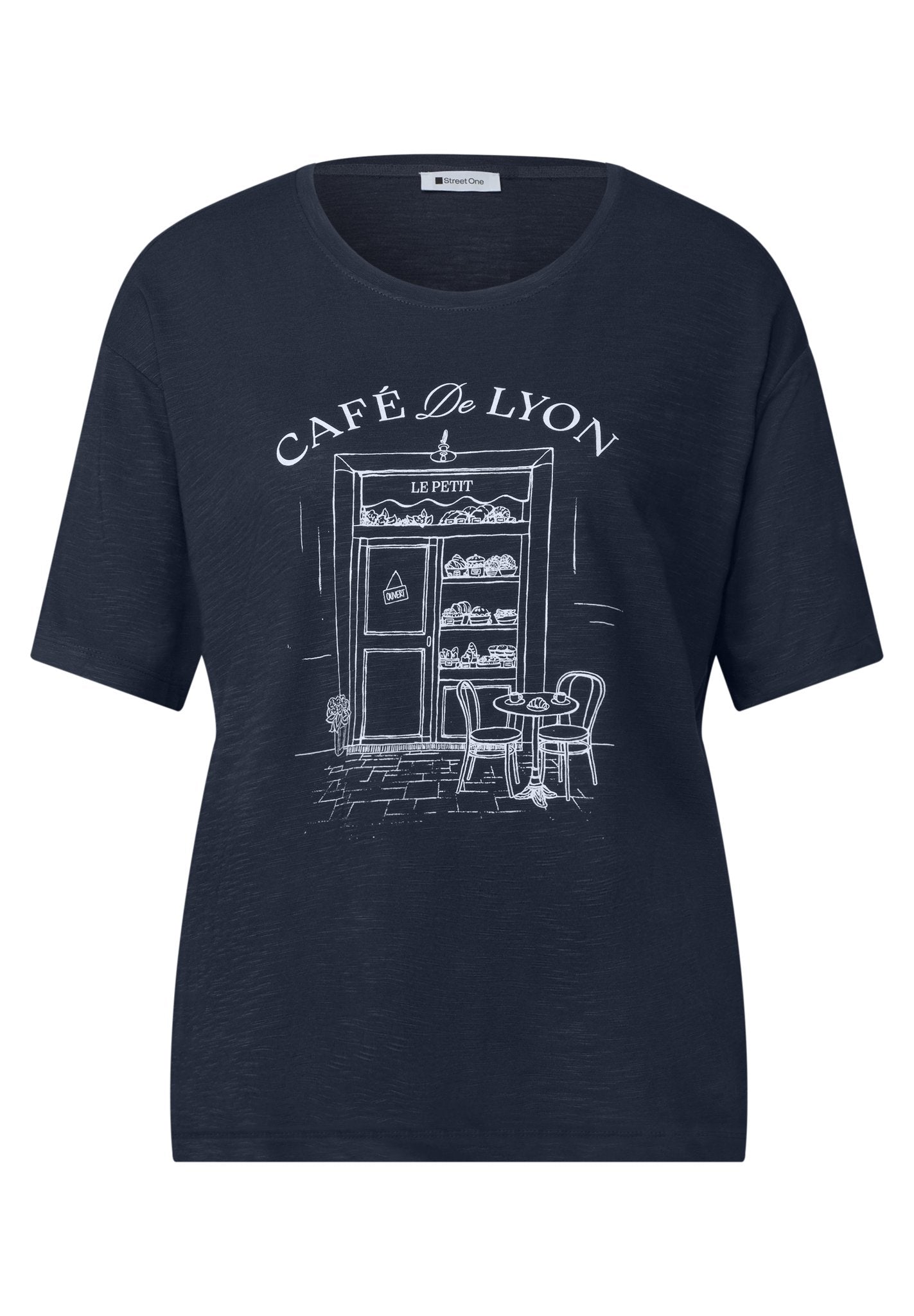 Street One Damen T-Shirts Darkest B