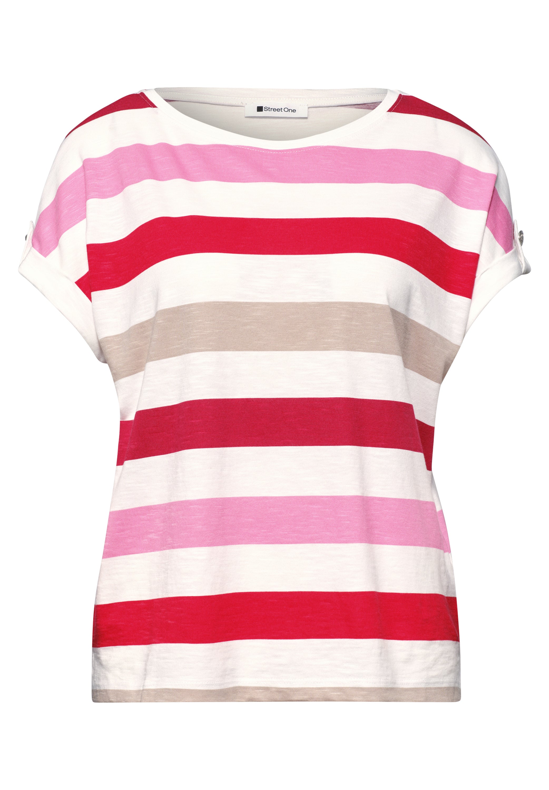 Street One Damen T-Shirts Salsa Red