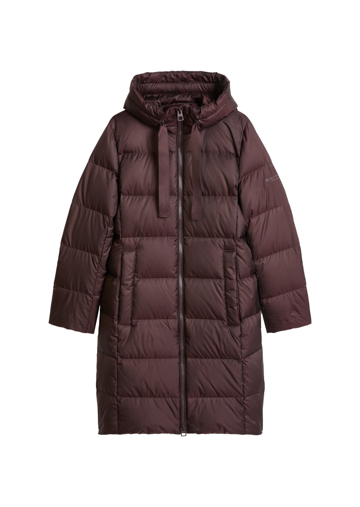 Marc O'Polo Damen Mantel Black Cherry