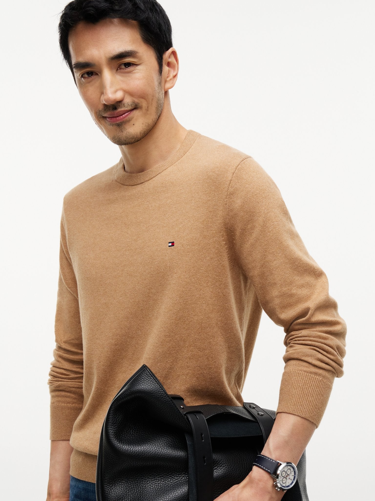 Tommy Hilfiger Herren Sweatshirts Al Beige