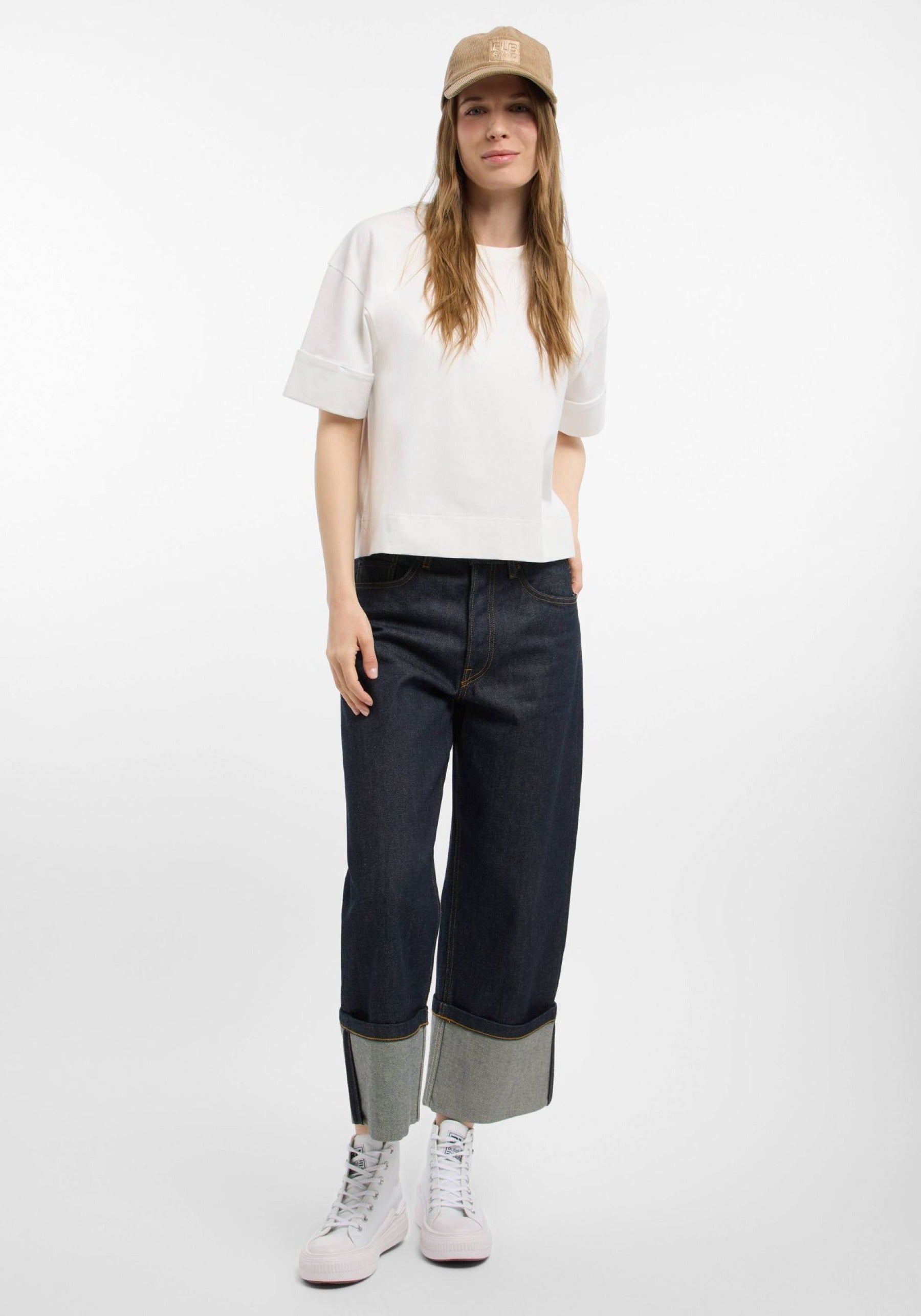 Elbsand Damen T-Shirts Cloud Whit