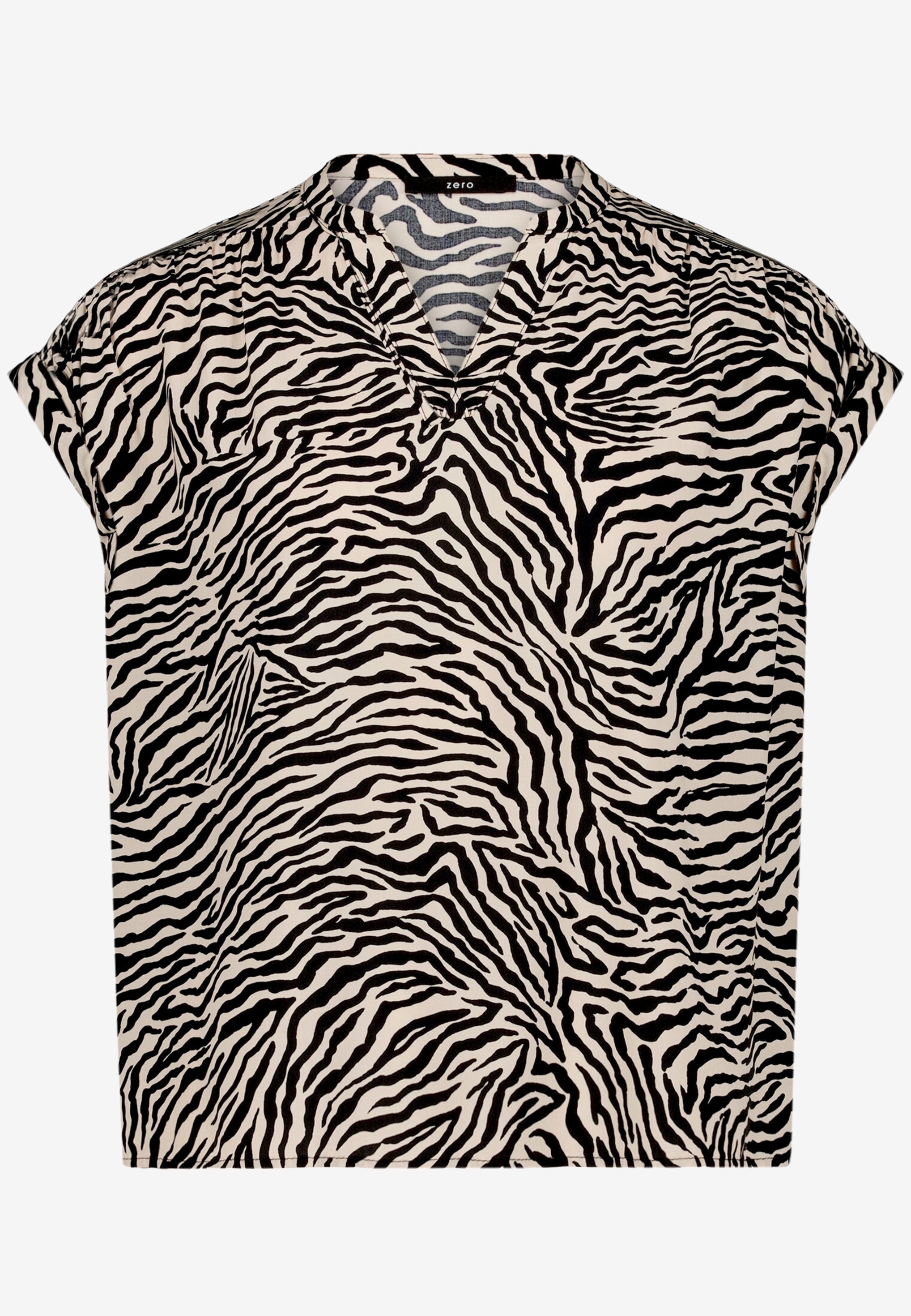 Zero Damen Blusen Cream/Black