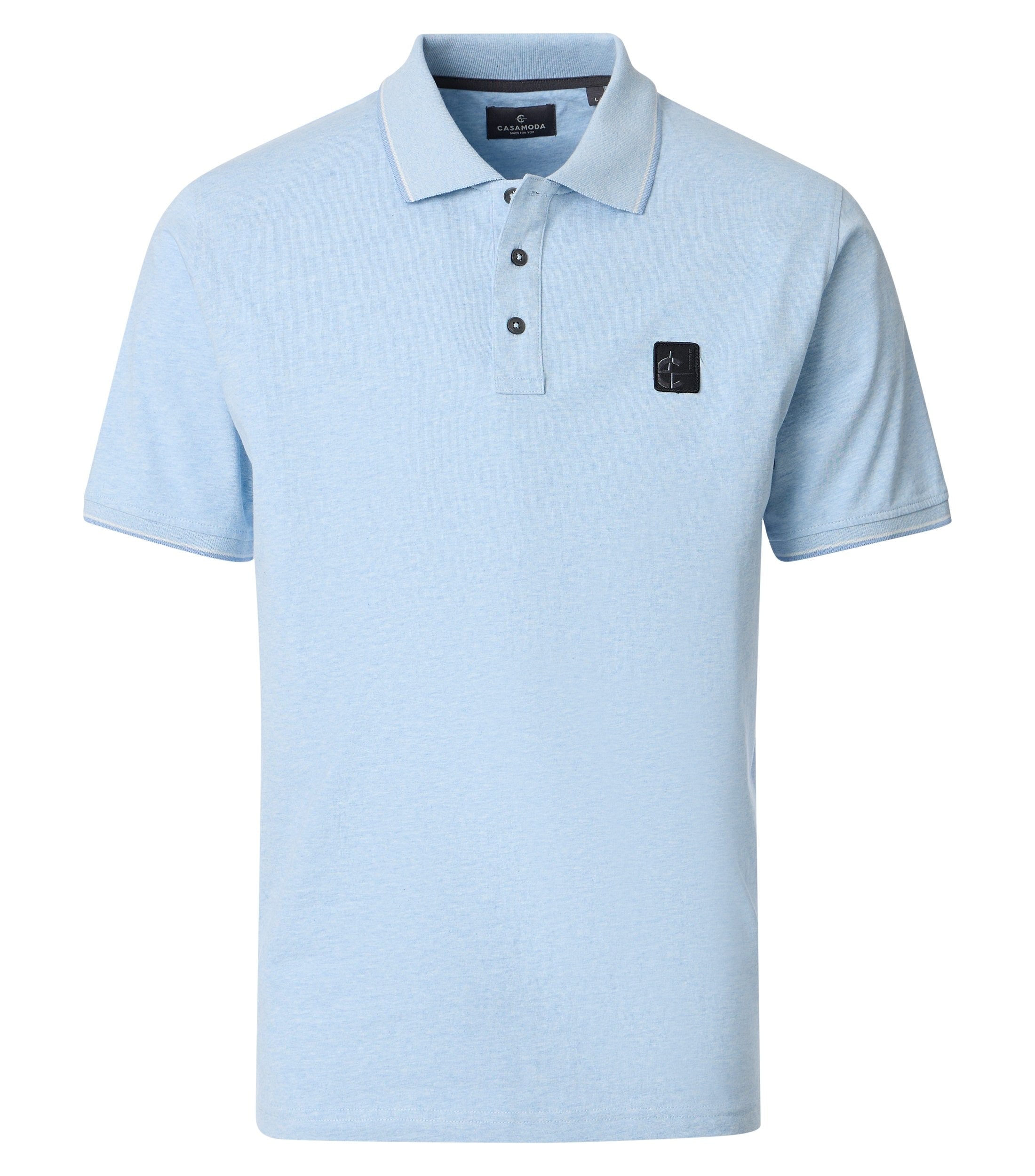 Casa Moda Herren Polo-Shirts Blau