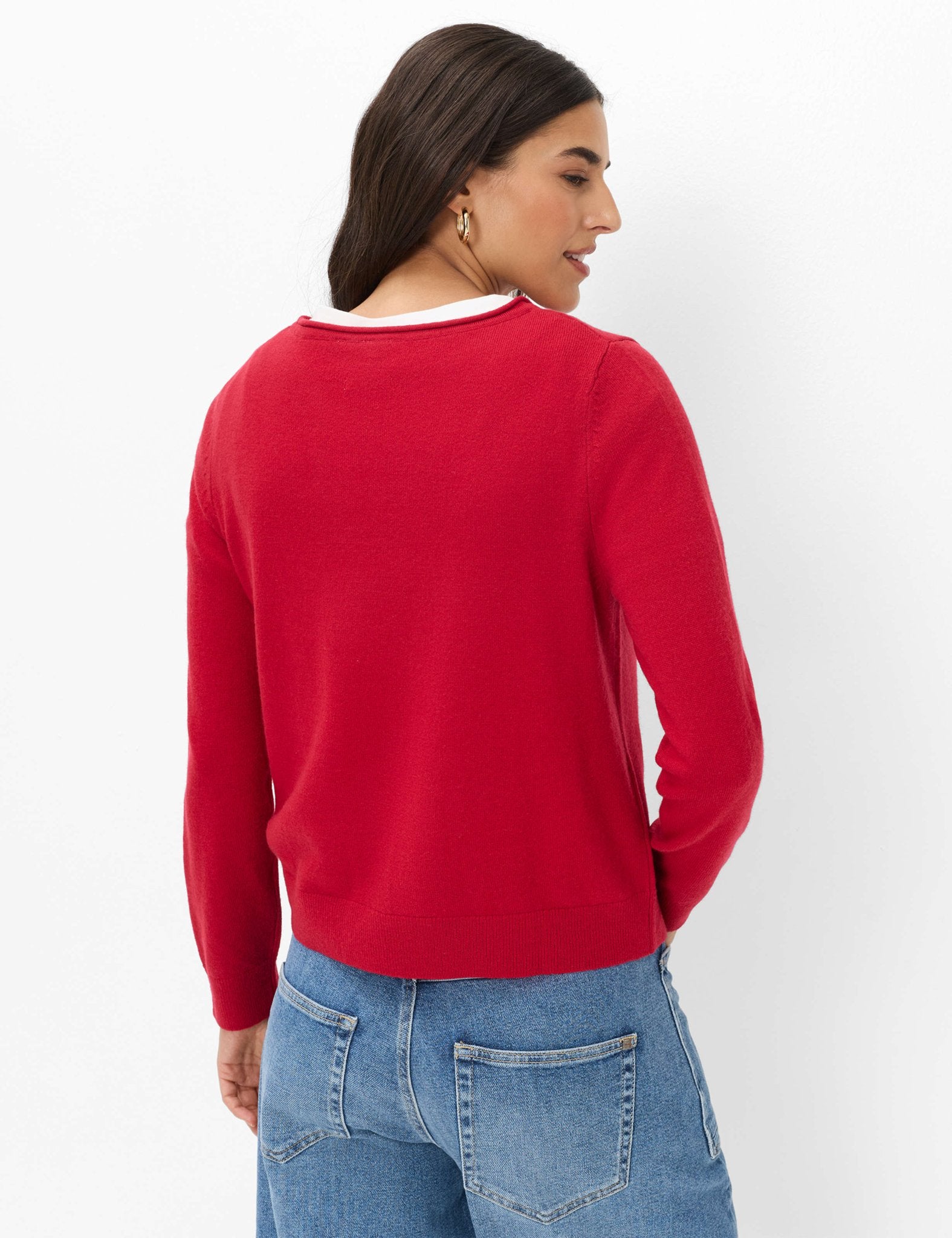Brax Damen Pullover Cherry