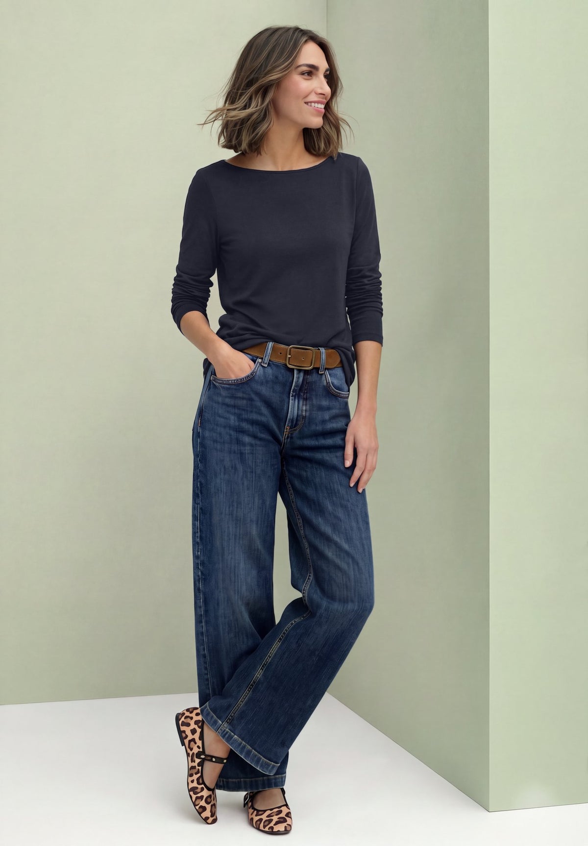Street One Damen T-Shirts Indigo Ni