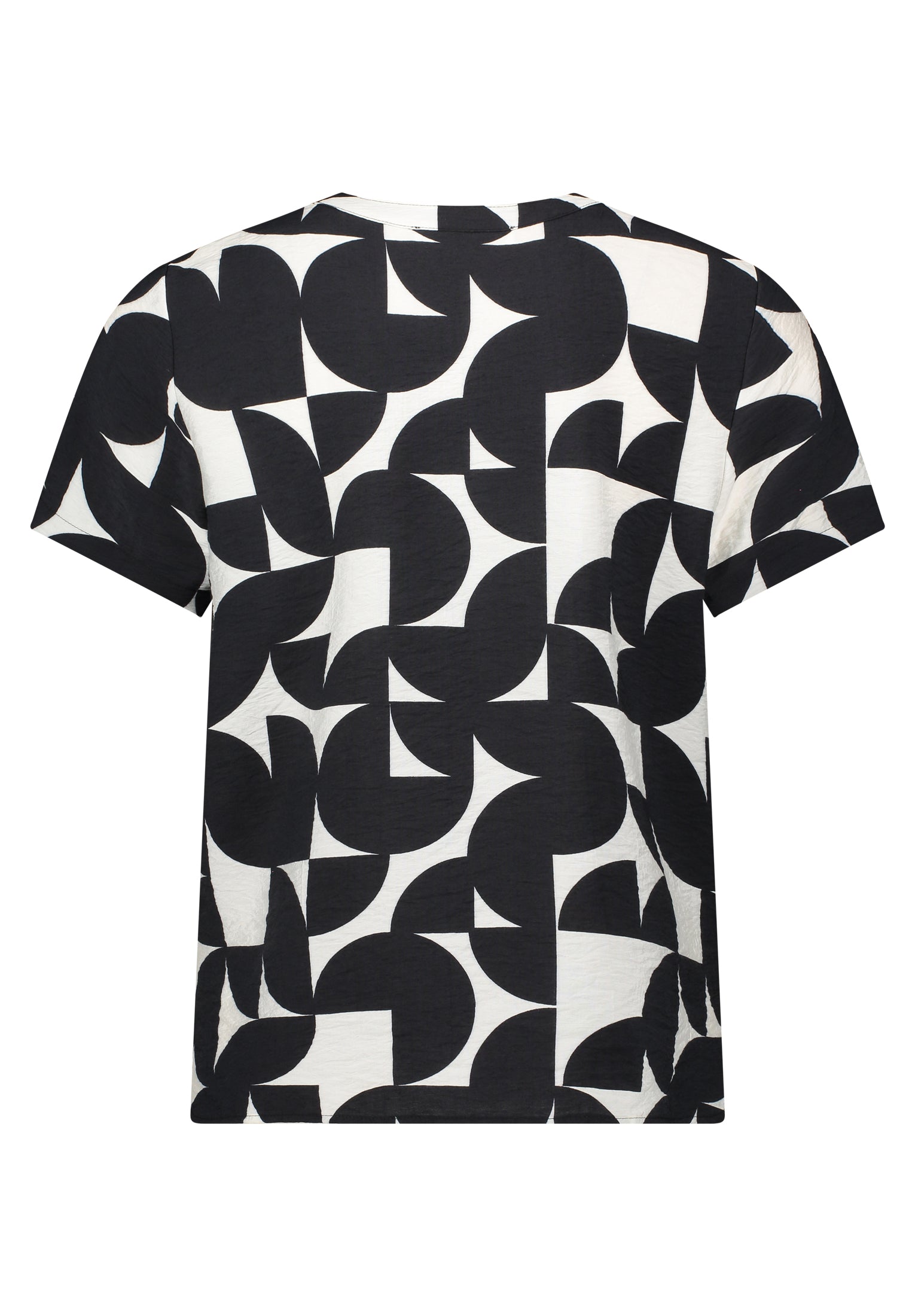 Betty & Co Damen Blusen kurz Black/Cream