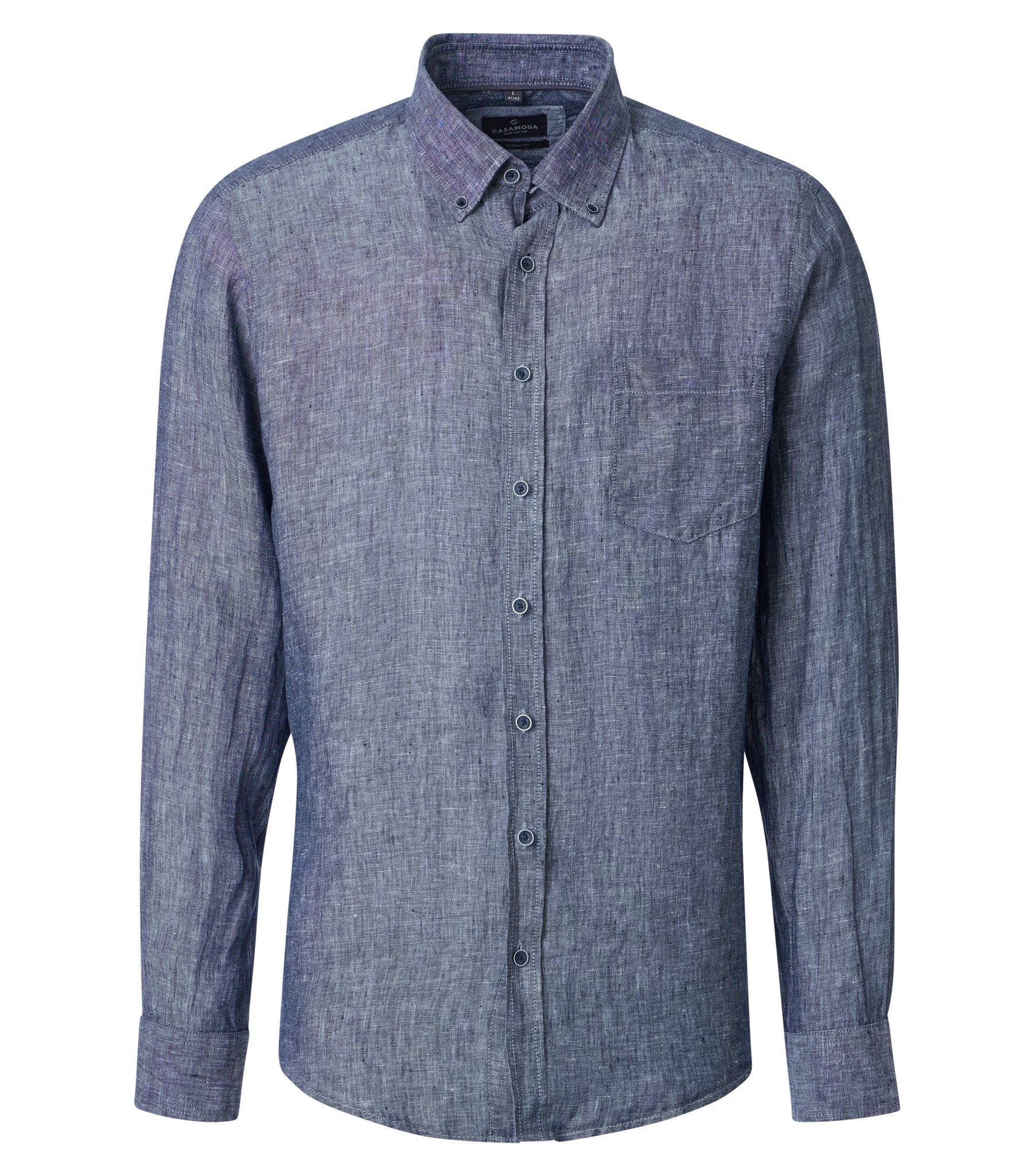 Casa Moda Herren Hemden Blau