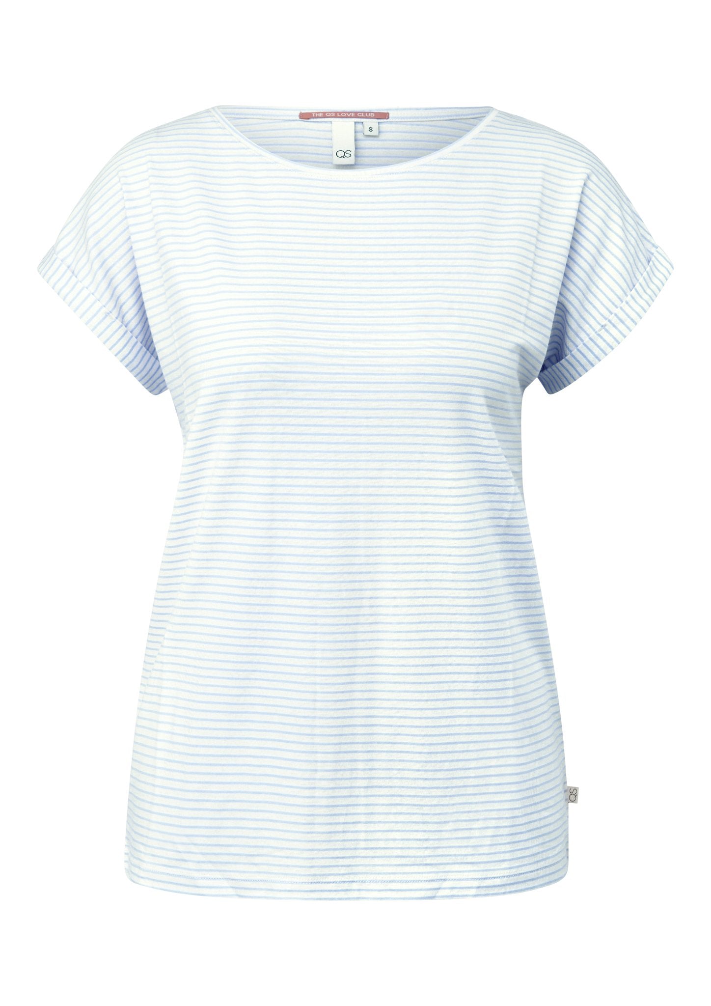 QS by S.Oliver Damen T-Shirts Blue