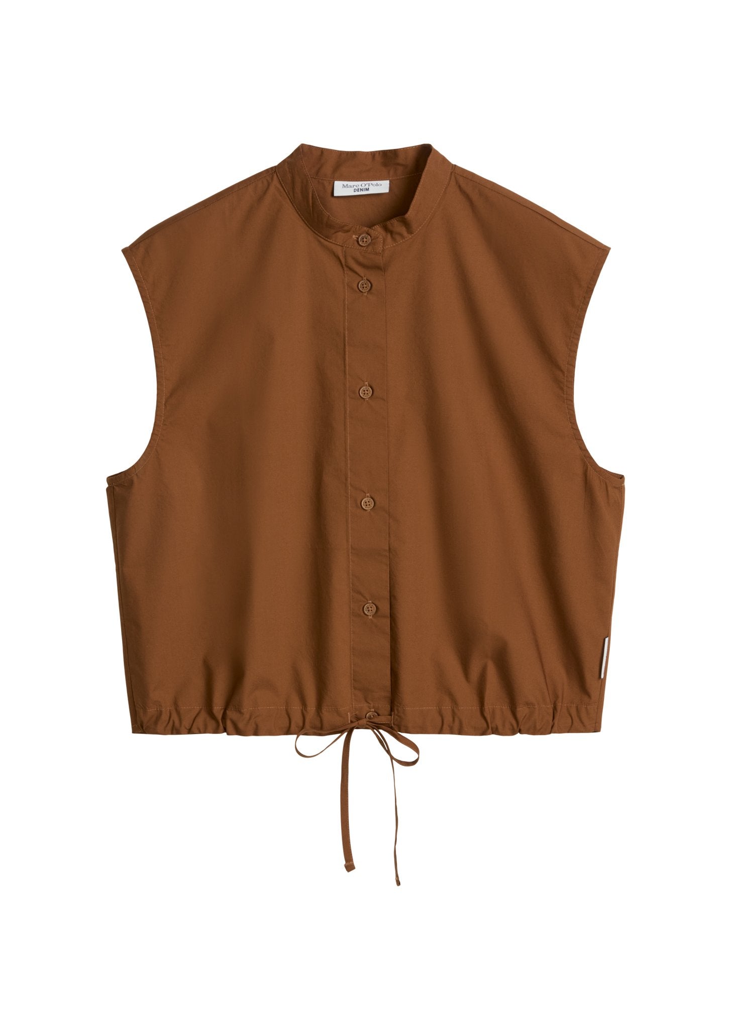Marc O`Polo denim Damen Blusen kurz Umbra Brown