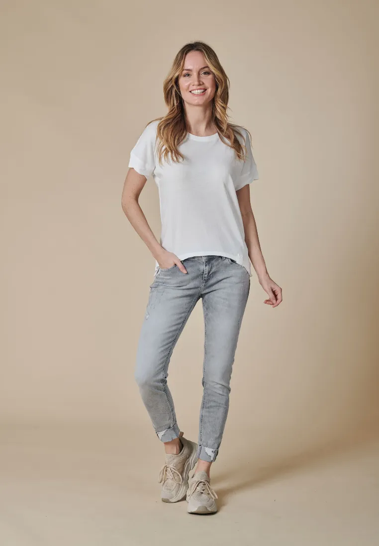 Zhrill Damen T-Shirts White