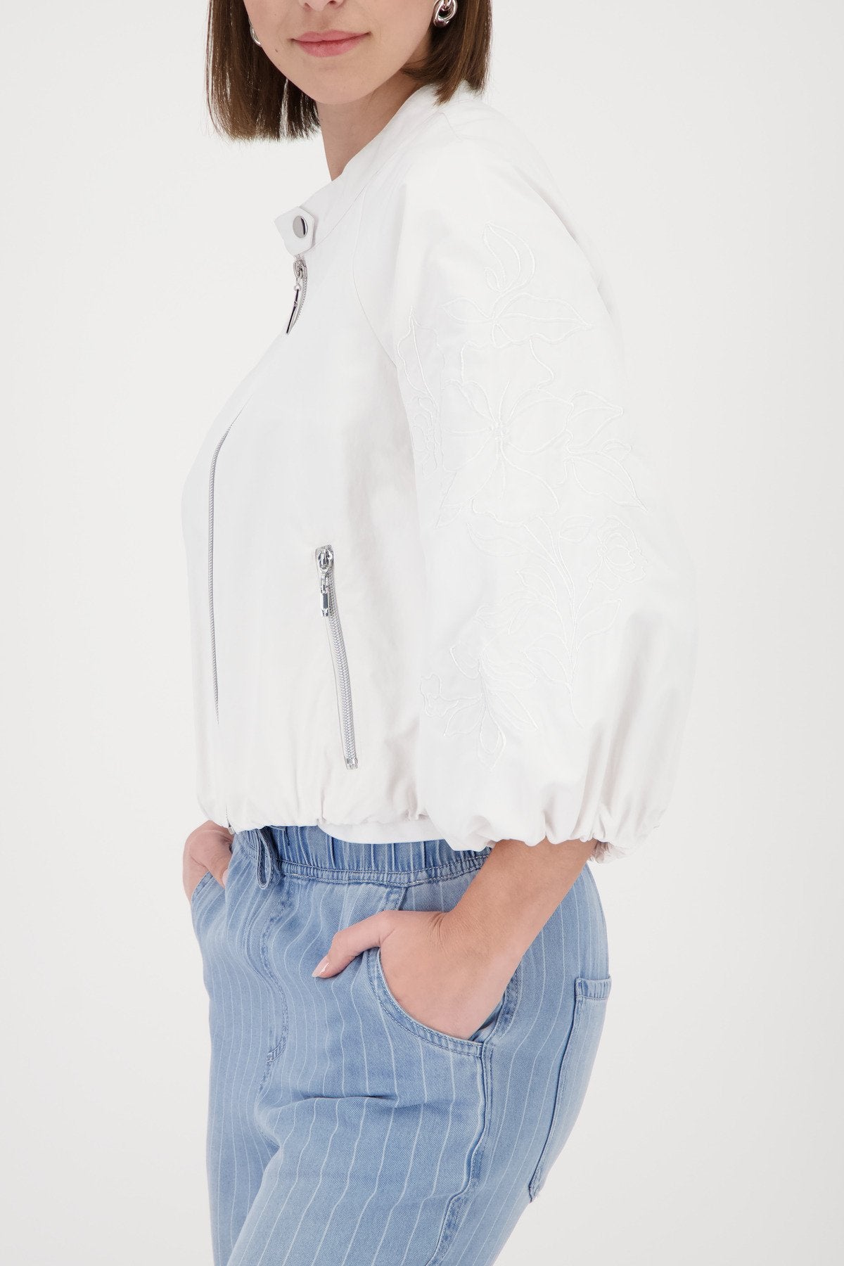 Monari Damen Jacken Cream