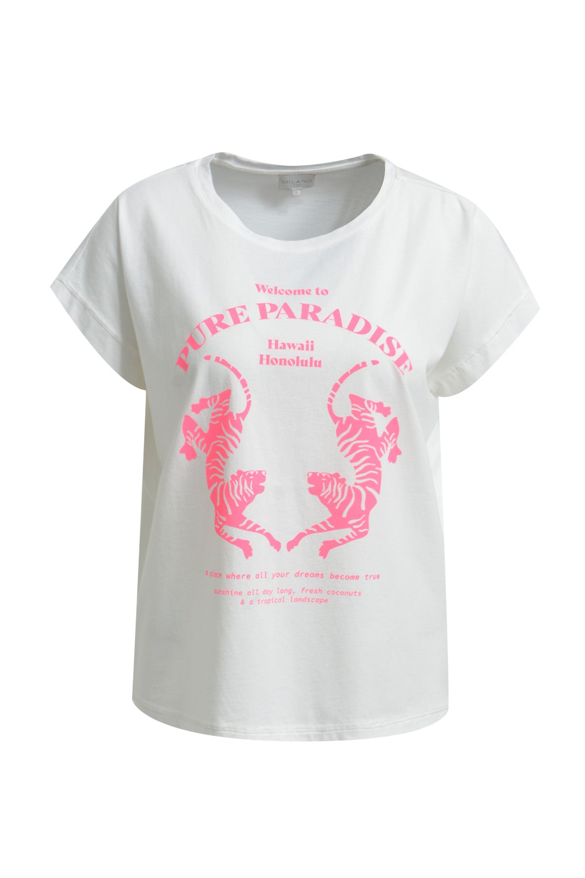 Milano Damen T-Shirts Offwhite