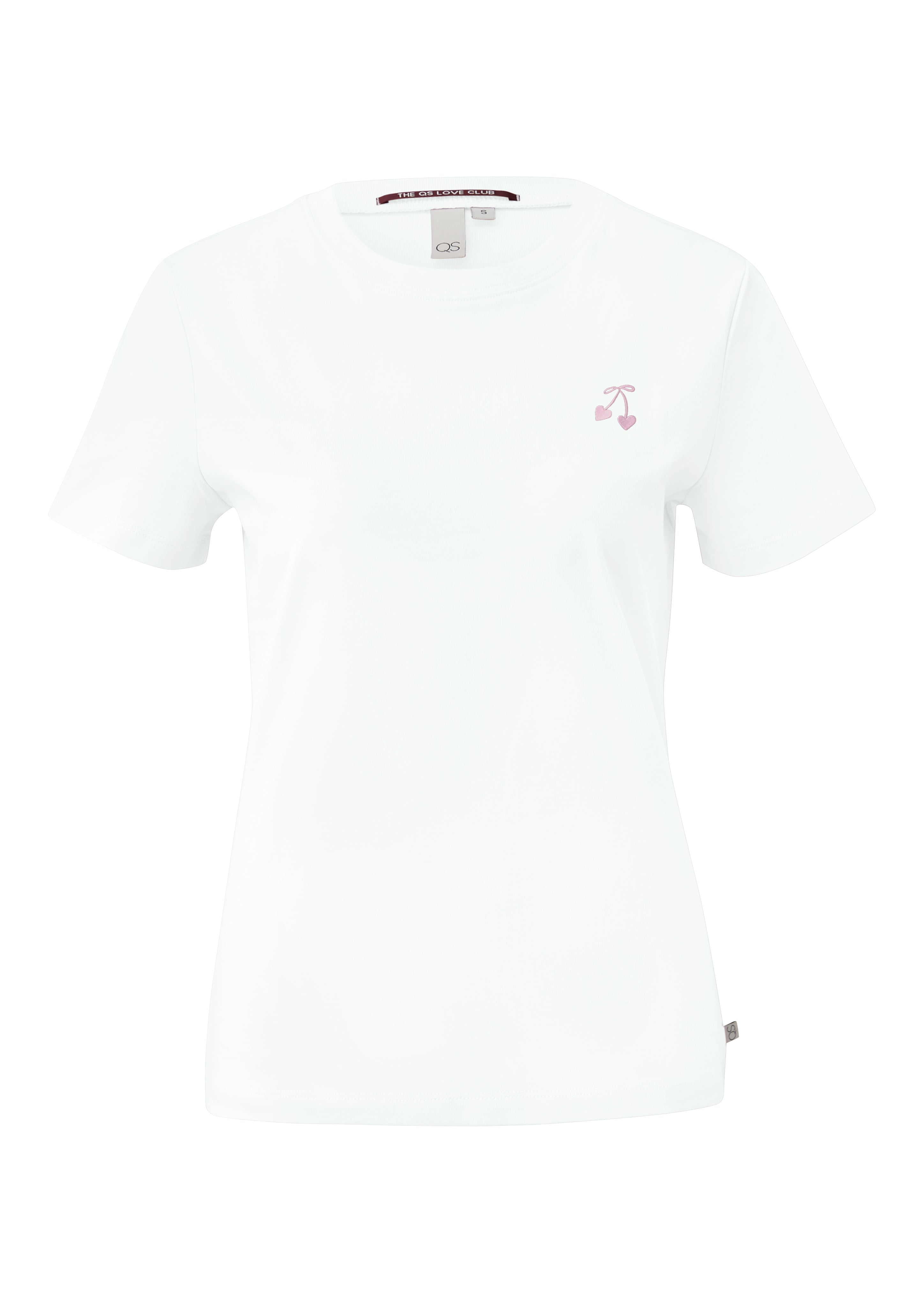 QS by S.Oliver Damen T-Shirts White
