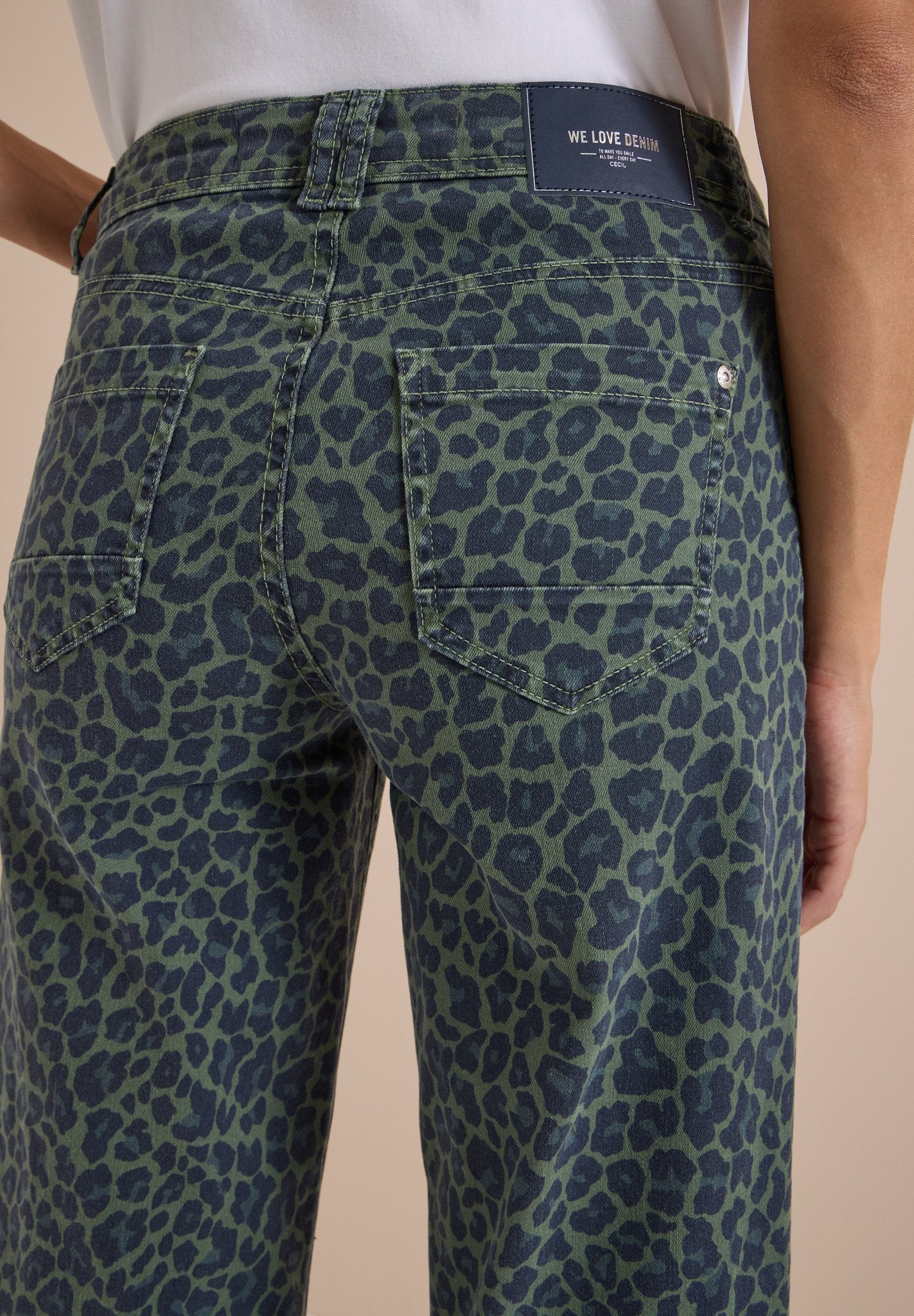 Cecil Damen Hosen Dried Oli