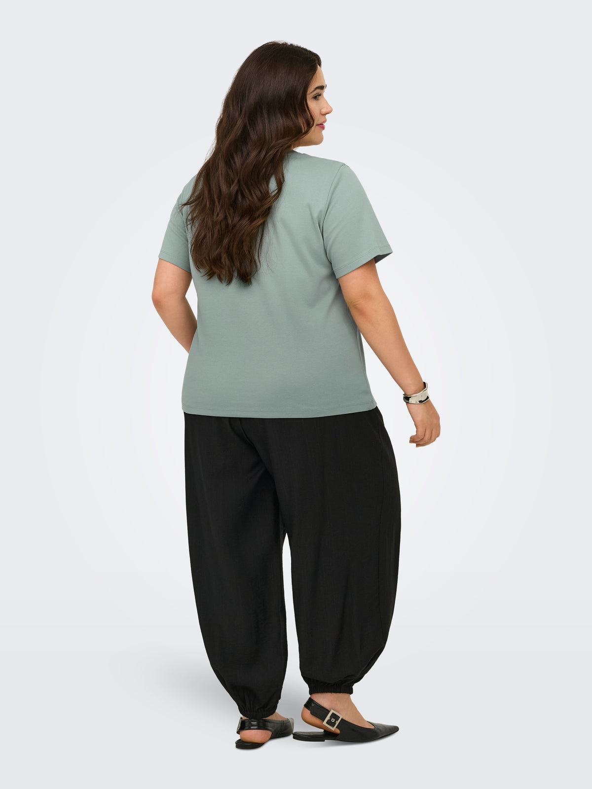 Only Carmakoma Damen T-Shirts Jadeite