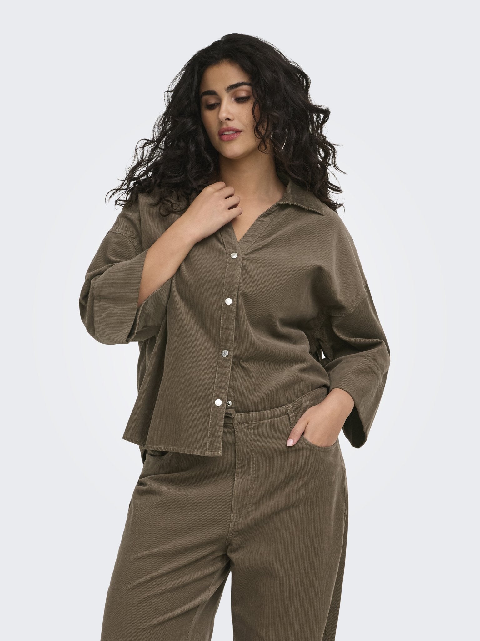 Only Caramkoma Damen Blusen Walnut