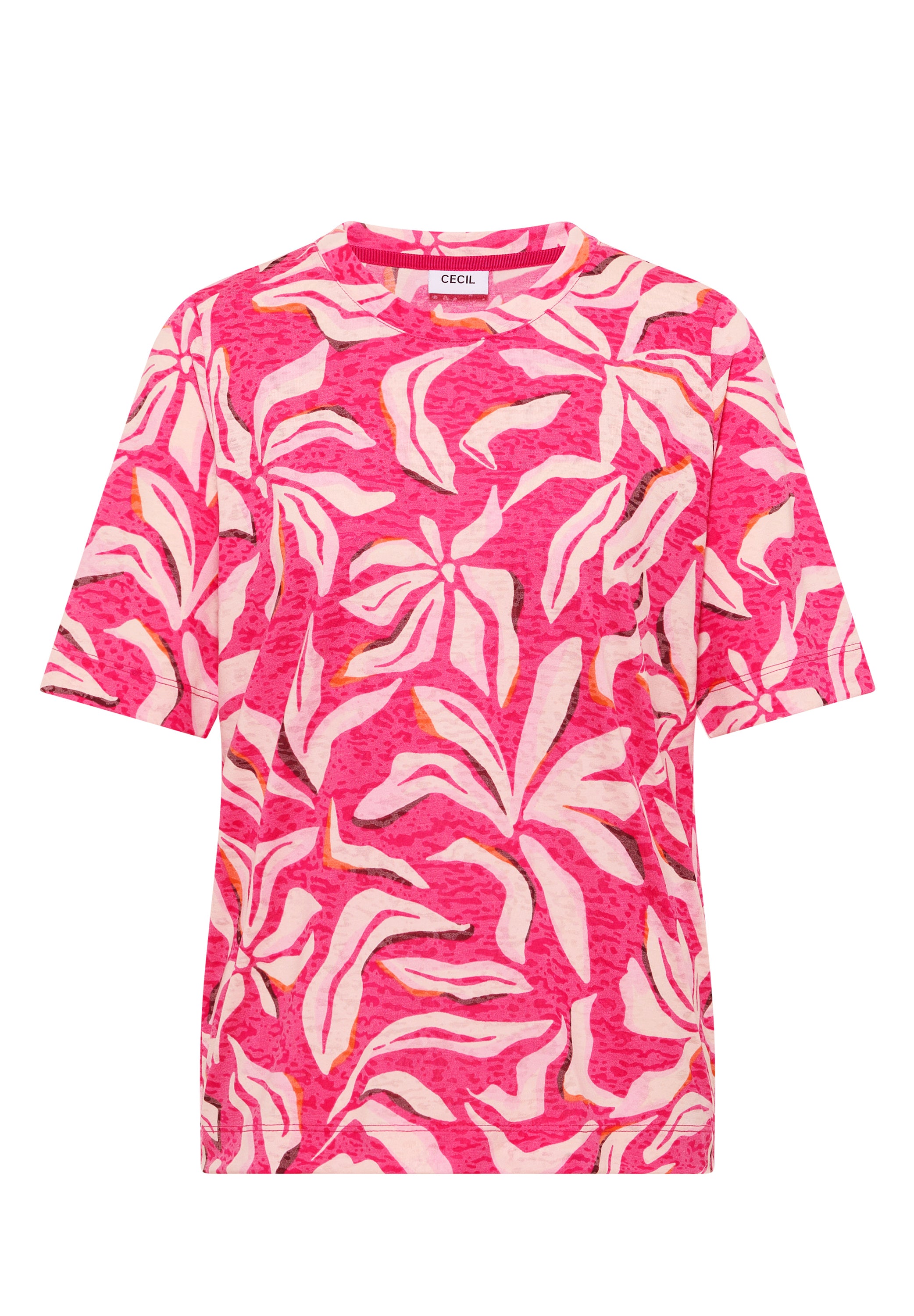 Cecil Damen T-Shirts Beetroot