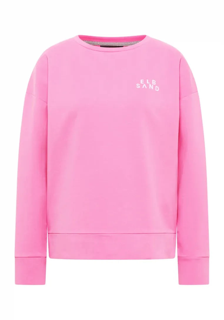 Elbsand Damen Sweatshirts Magenta Sk