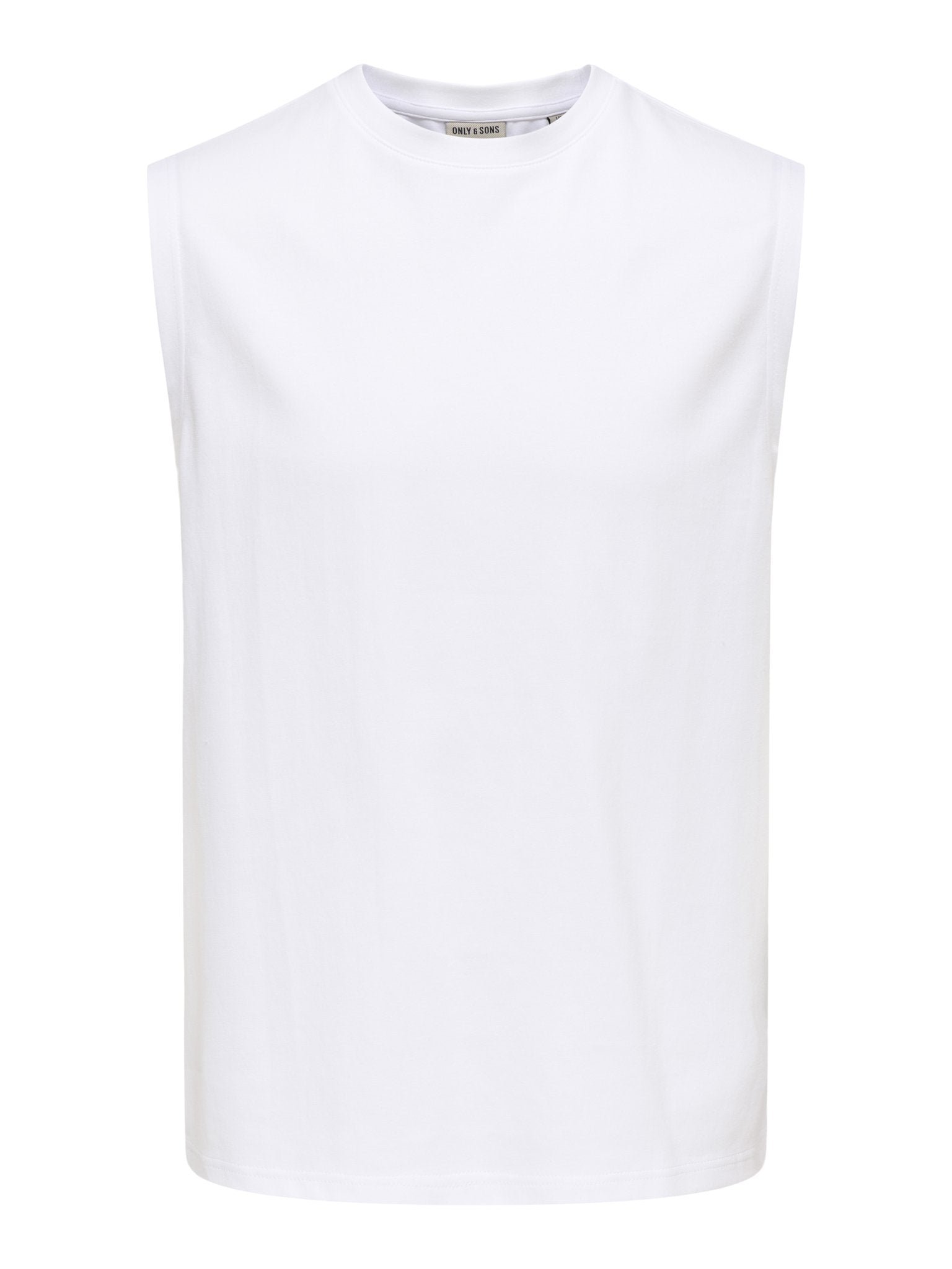 Only & Sons Herren T-Shirts kurz Bright White