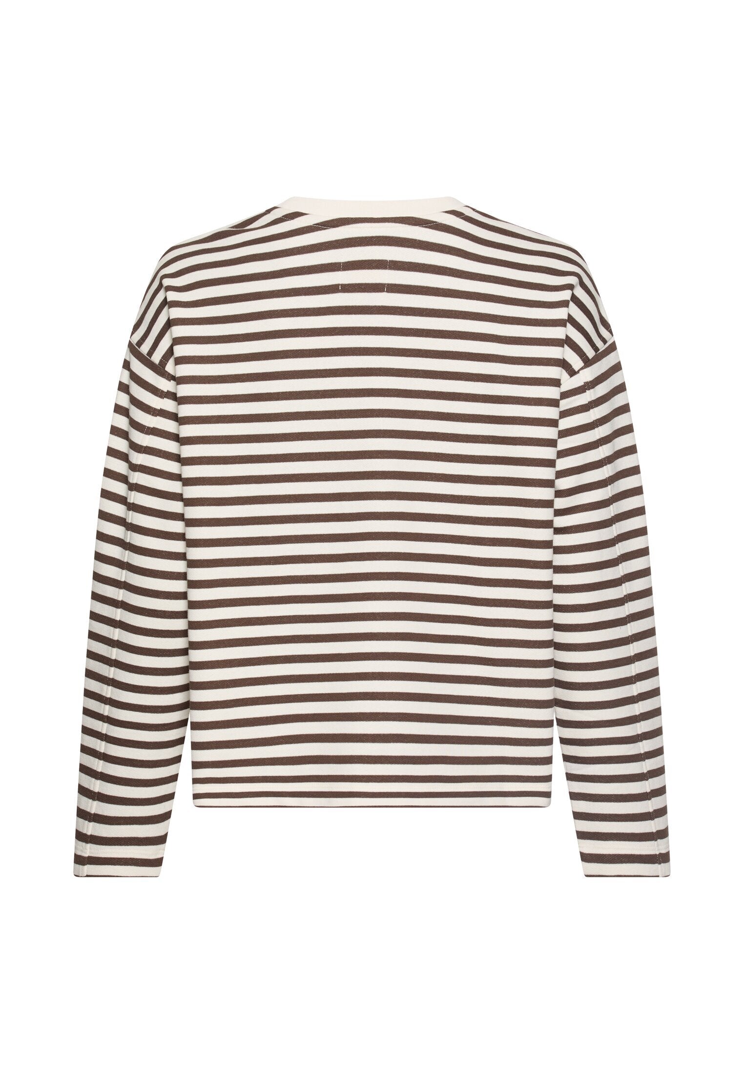 Camel active Damen Sweatshirts Brown Stripe