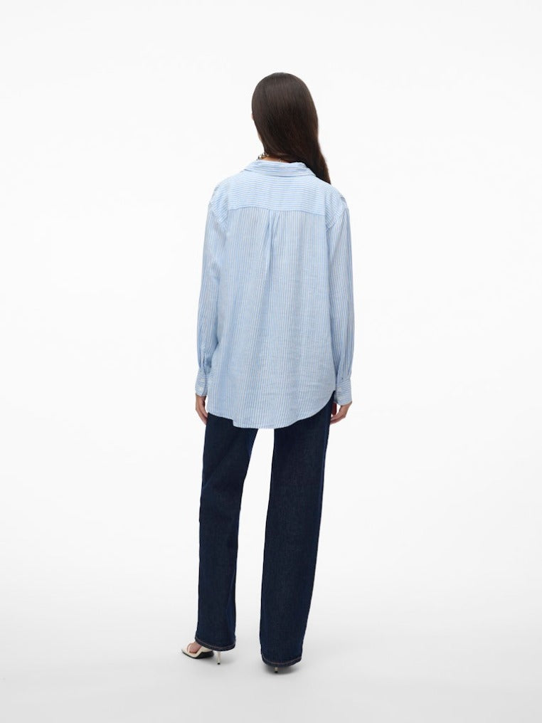 Vero Moda Damen Blusen Cornflower Blue