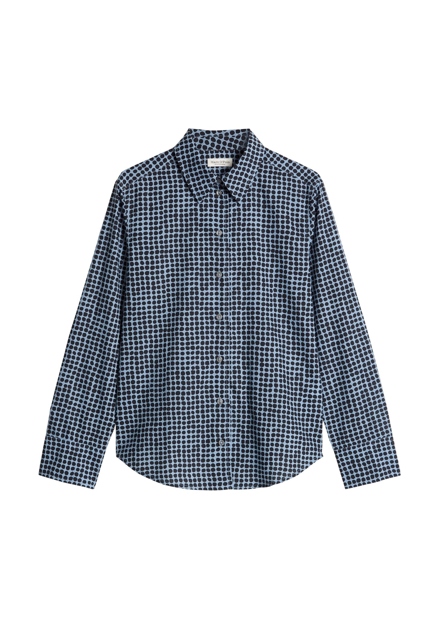 Marc O'Polo Damen Blusen Medium Blue_Mul