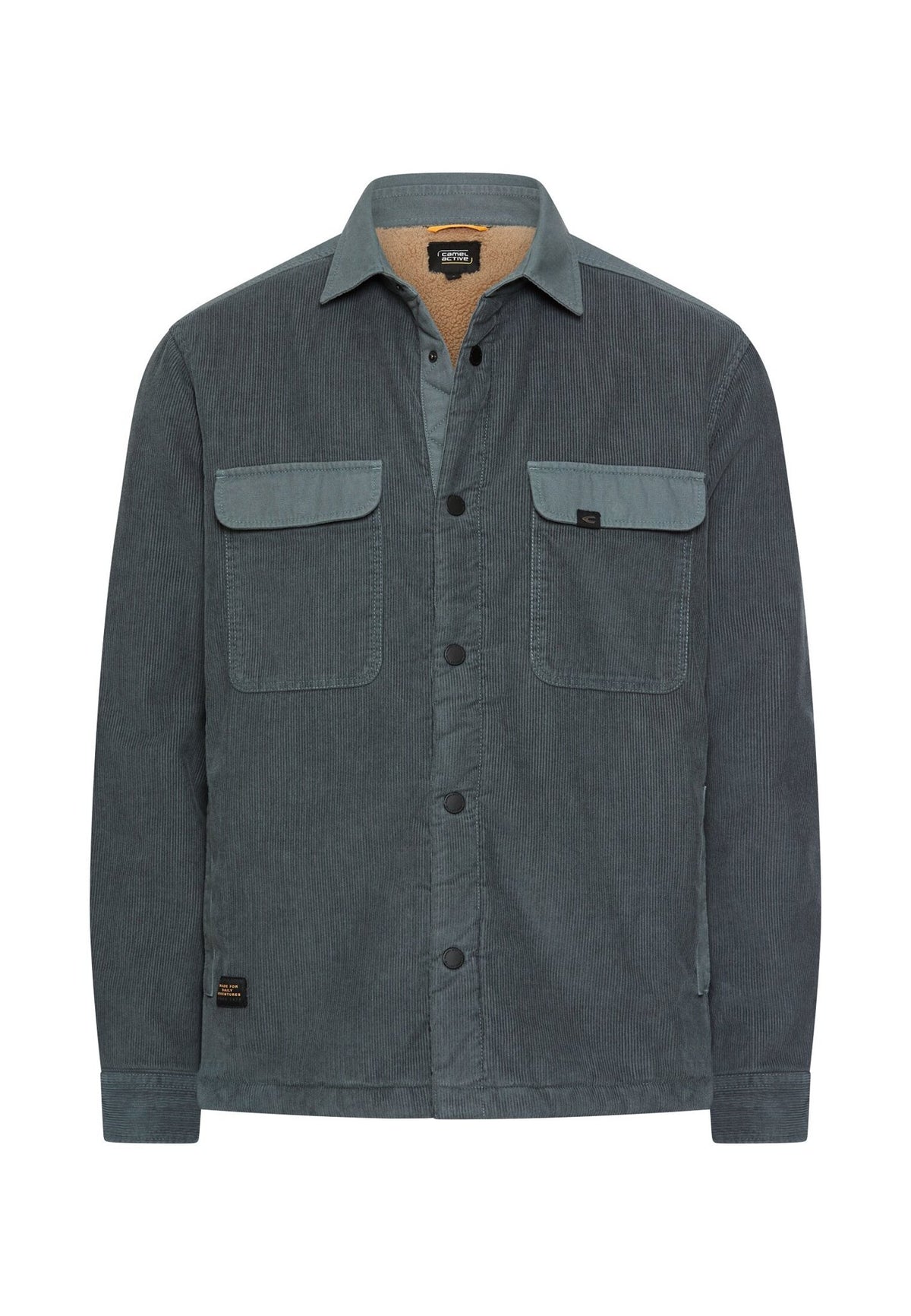 Camel active Herren Hemden Tinted Blue