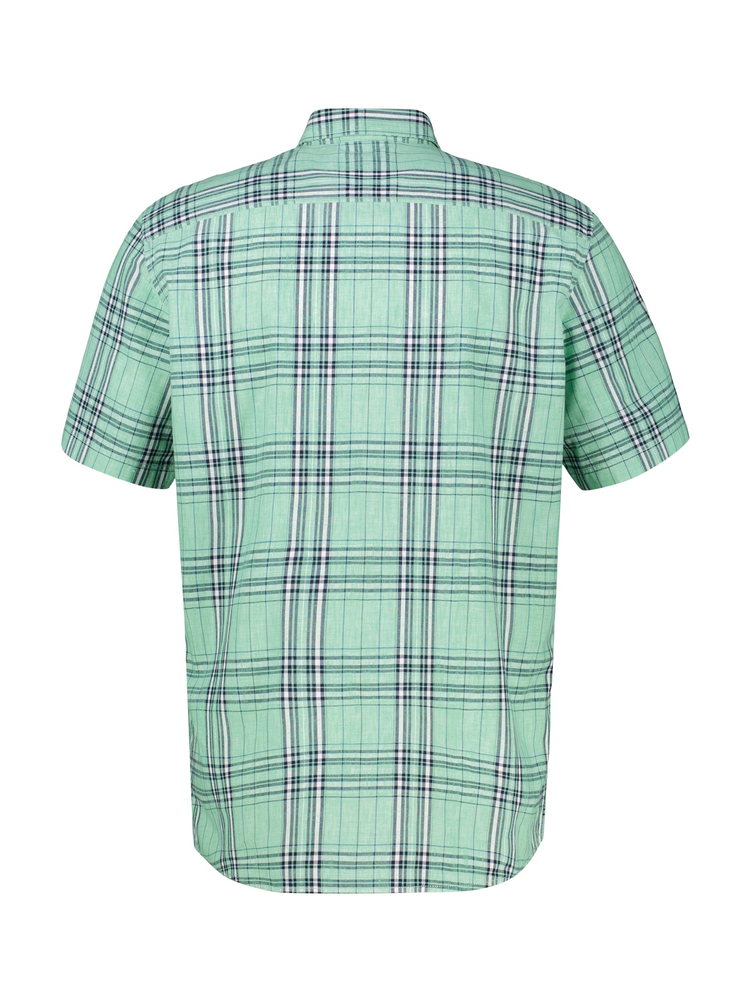 Lerros Herren Hemden kurz Mint Water