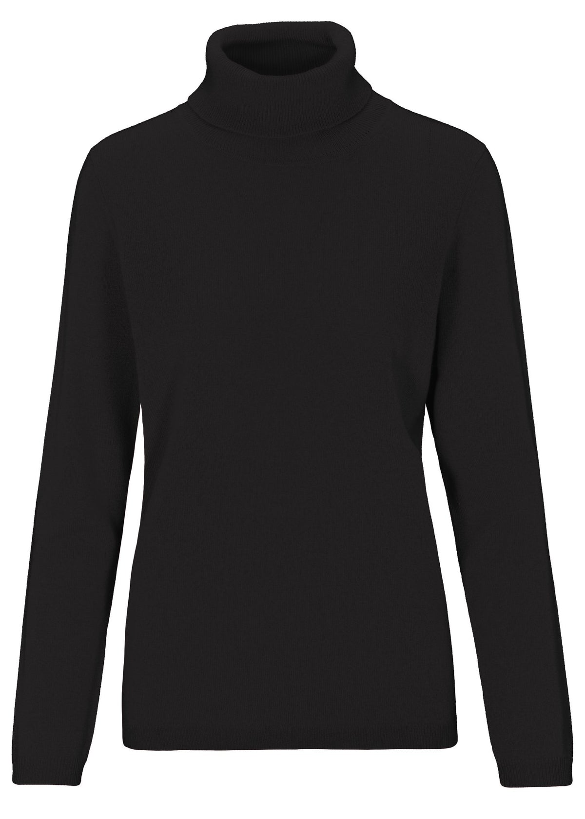Clarina Damen Pullover Schwarz