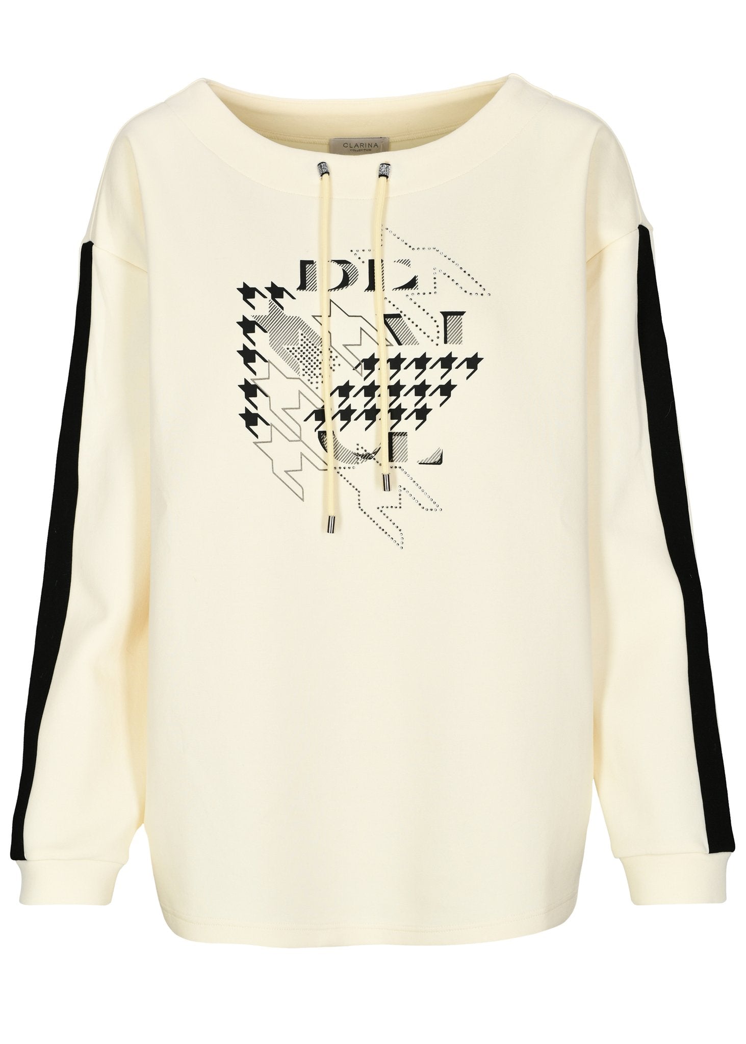Clarina Damen Sweatshirts Offwhite