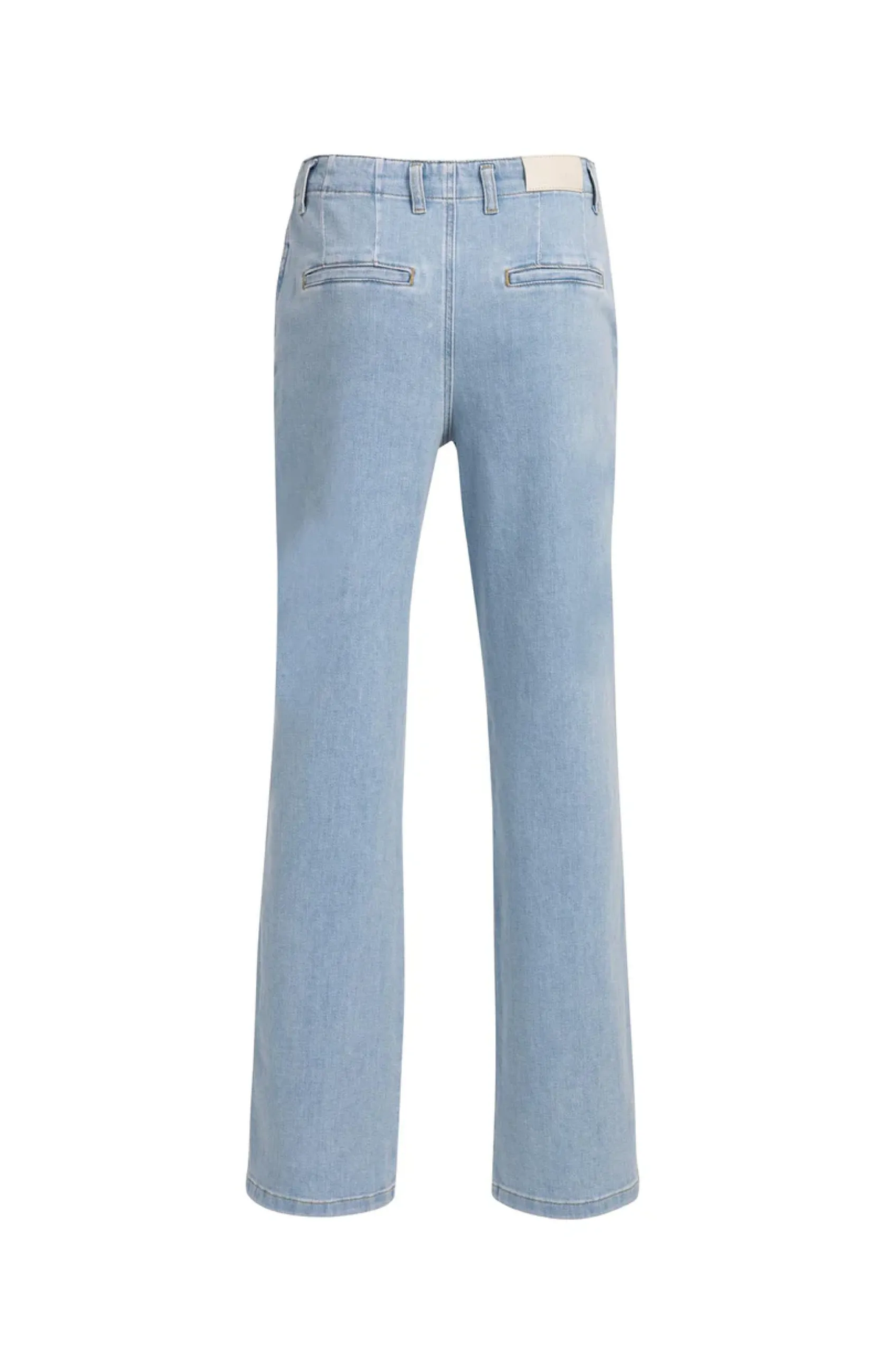 Chino-Jeans mit geradem Bein und Leistentaschen