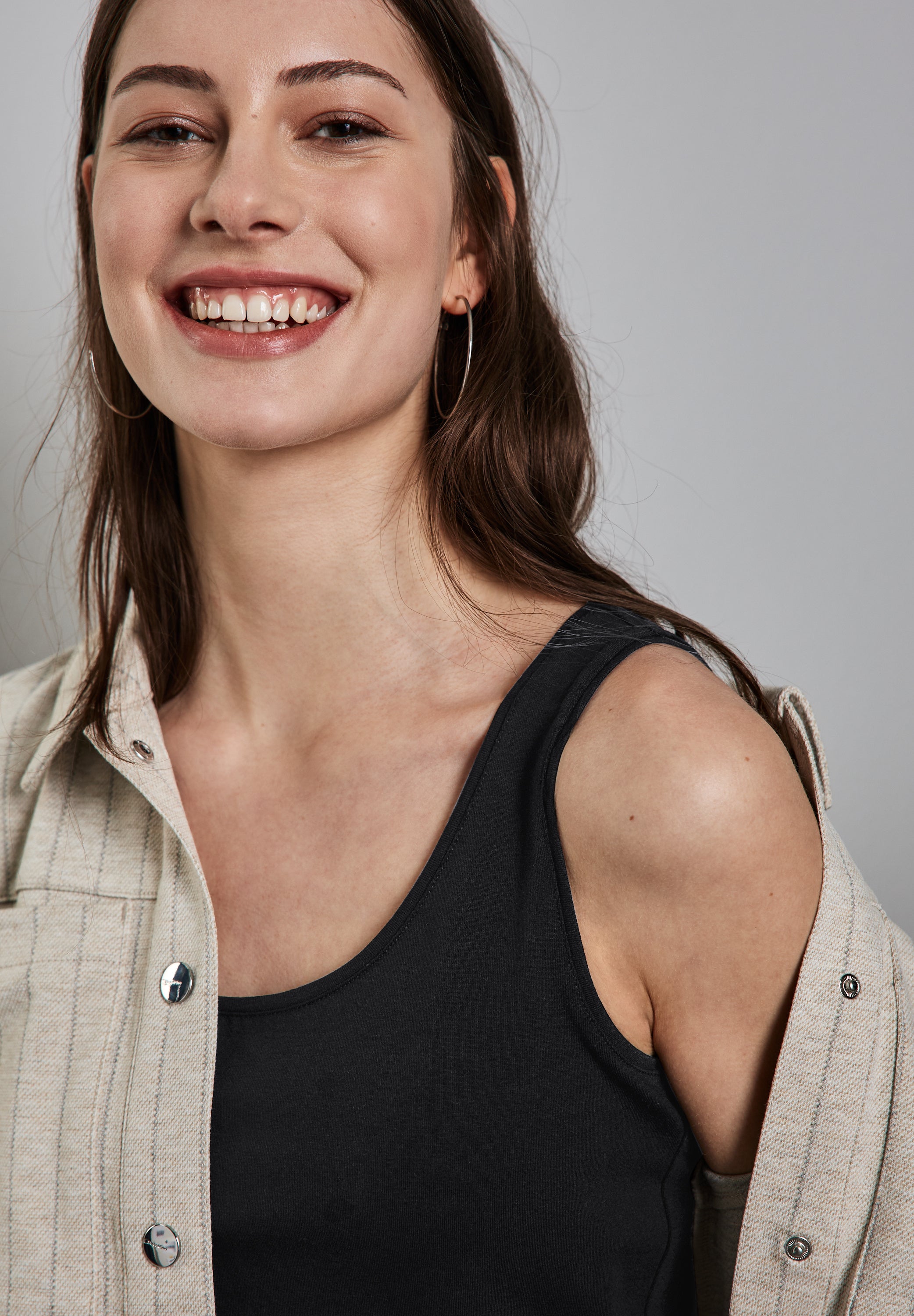Street One Damen T-Shirts Black