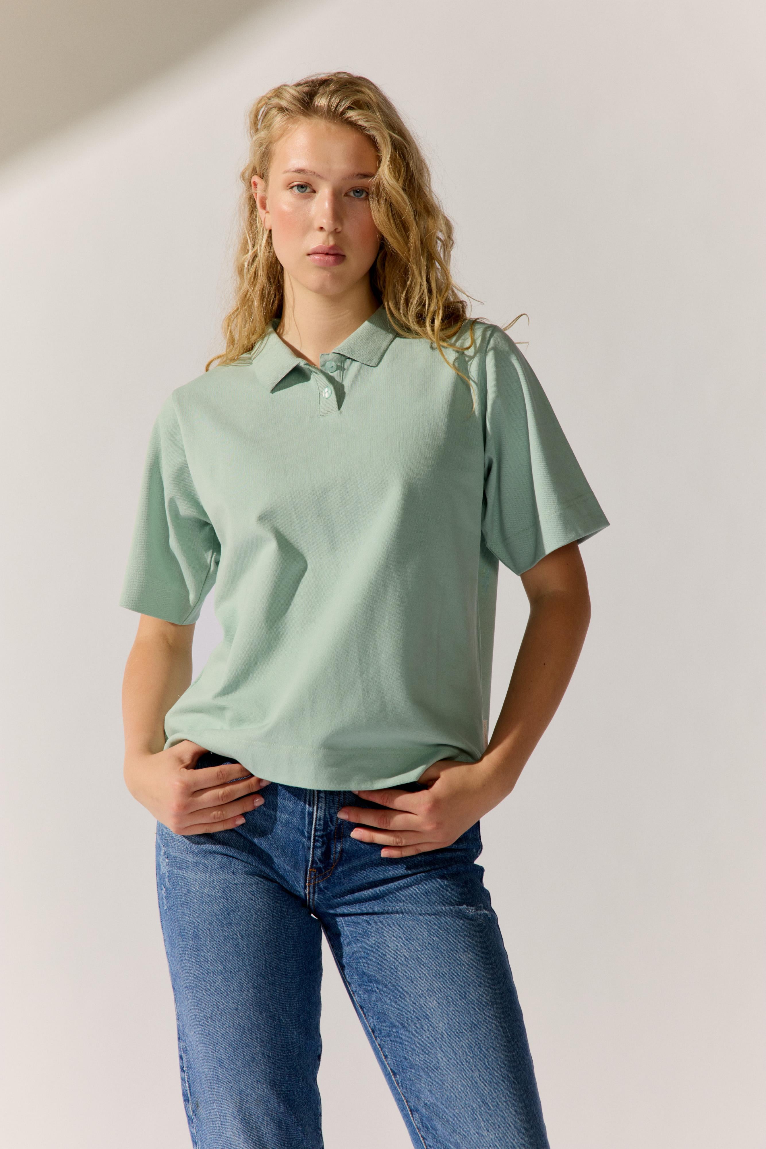Fashion People Damen T-Shirts Sage Mist