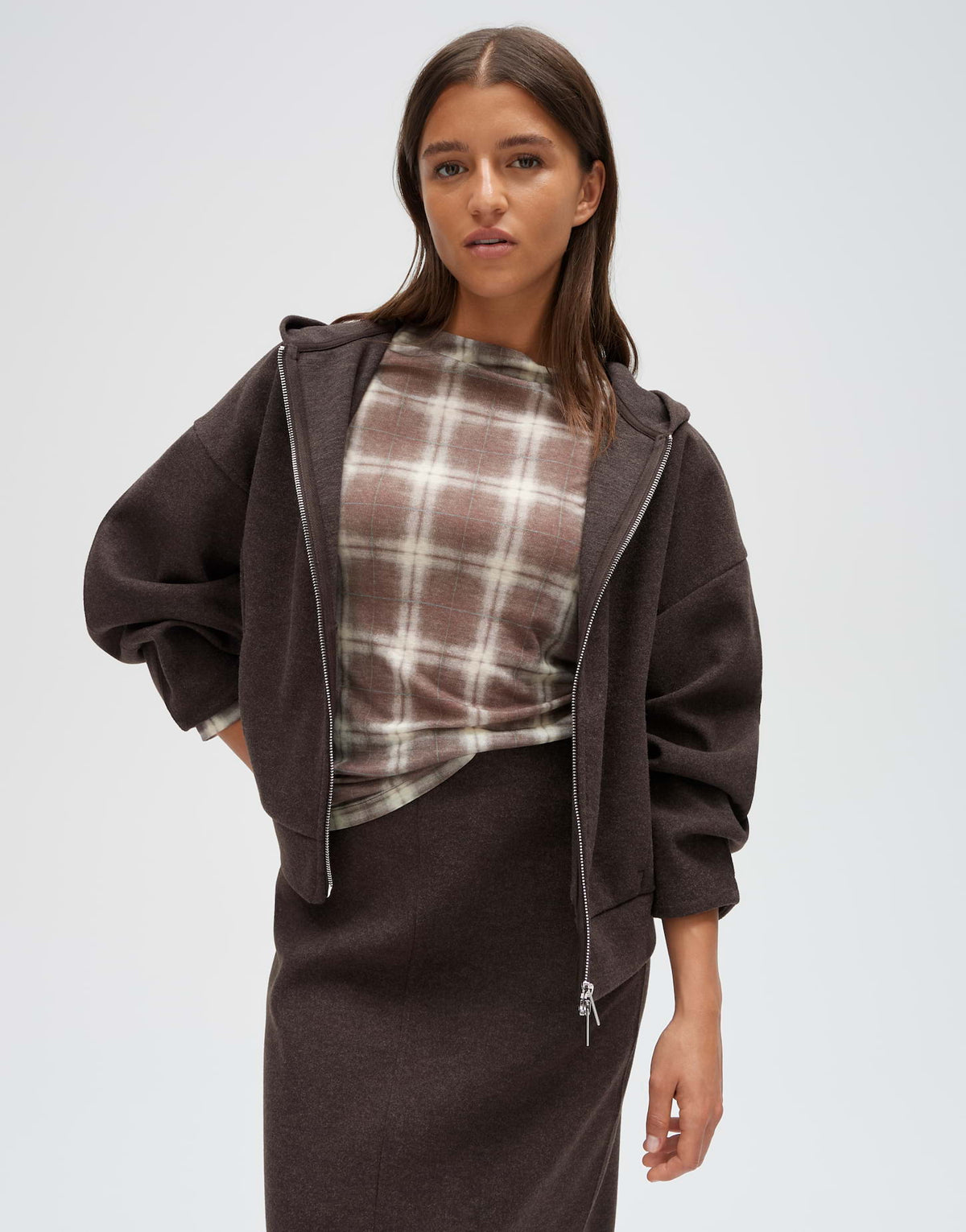 Opus Damen Sweatshirts Affogato